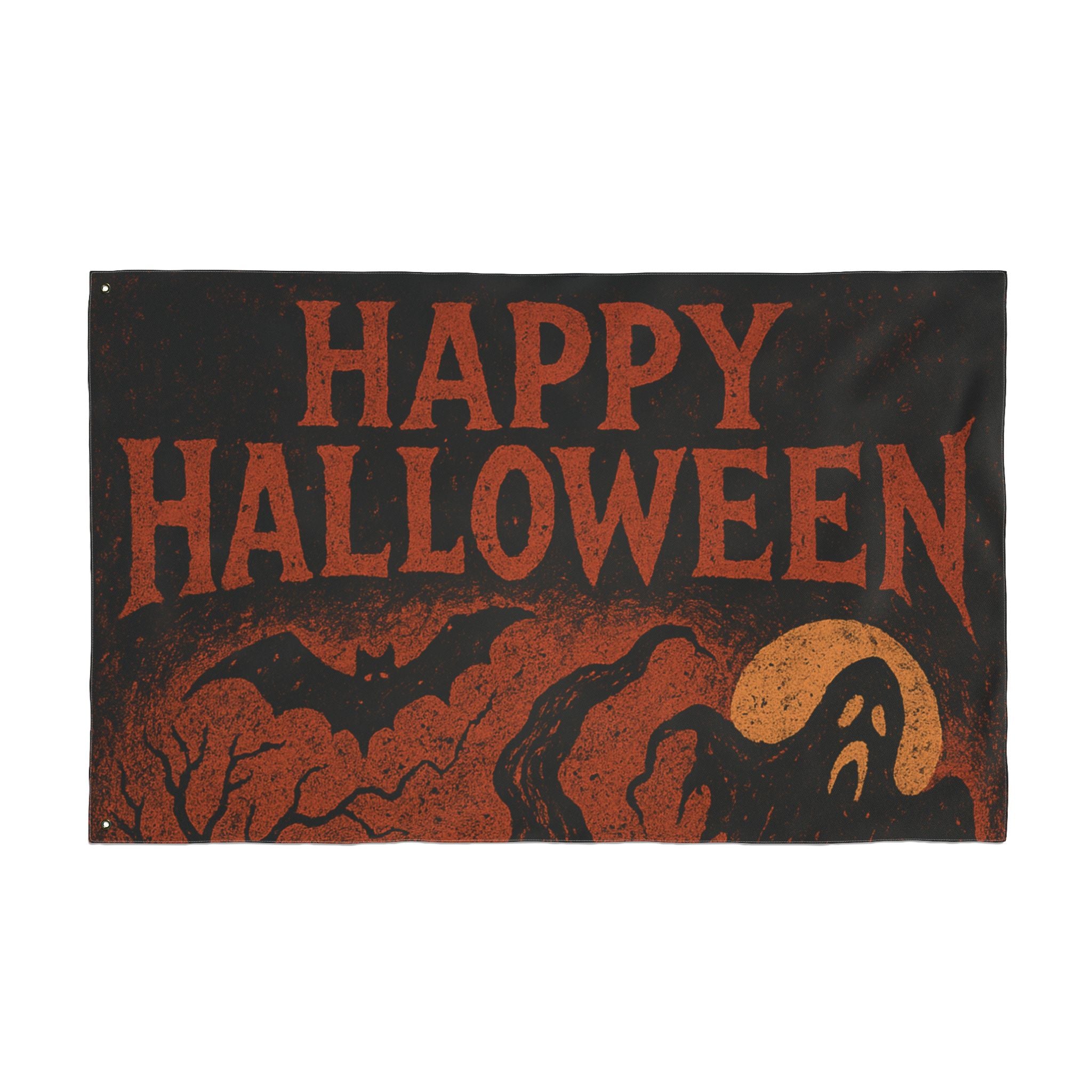 Halloween Double Sided Flag, Decorative Halloween Banner