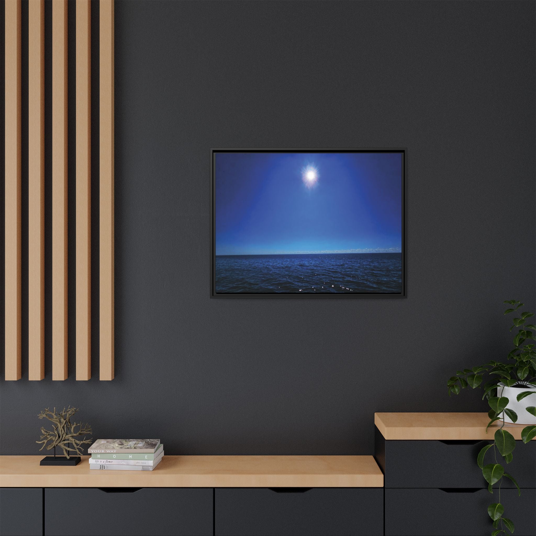 Celestial Reflection Canvas Wall Art