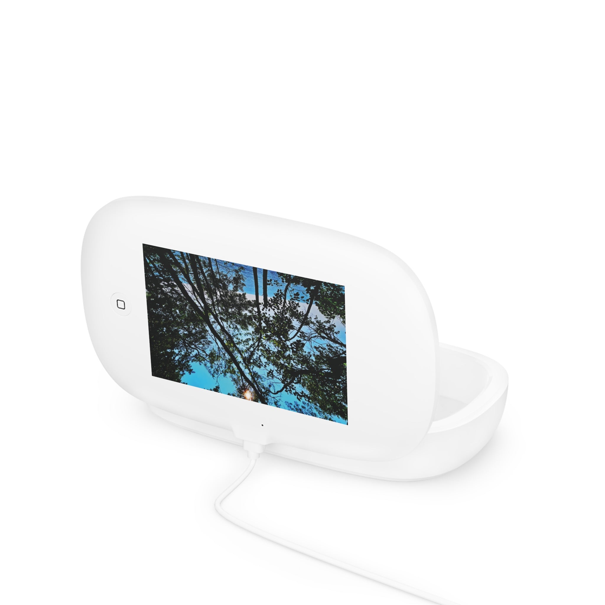 Blue Beyond the Branches UV Phone Sanitizer with Wireless Charging