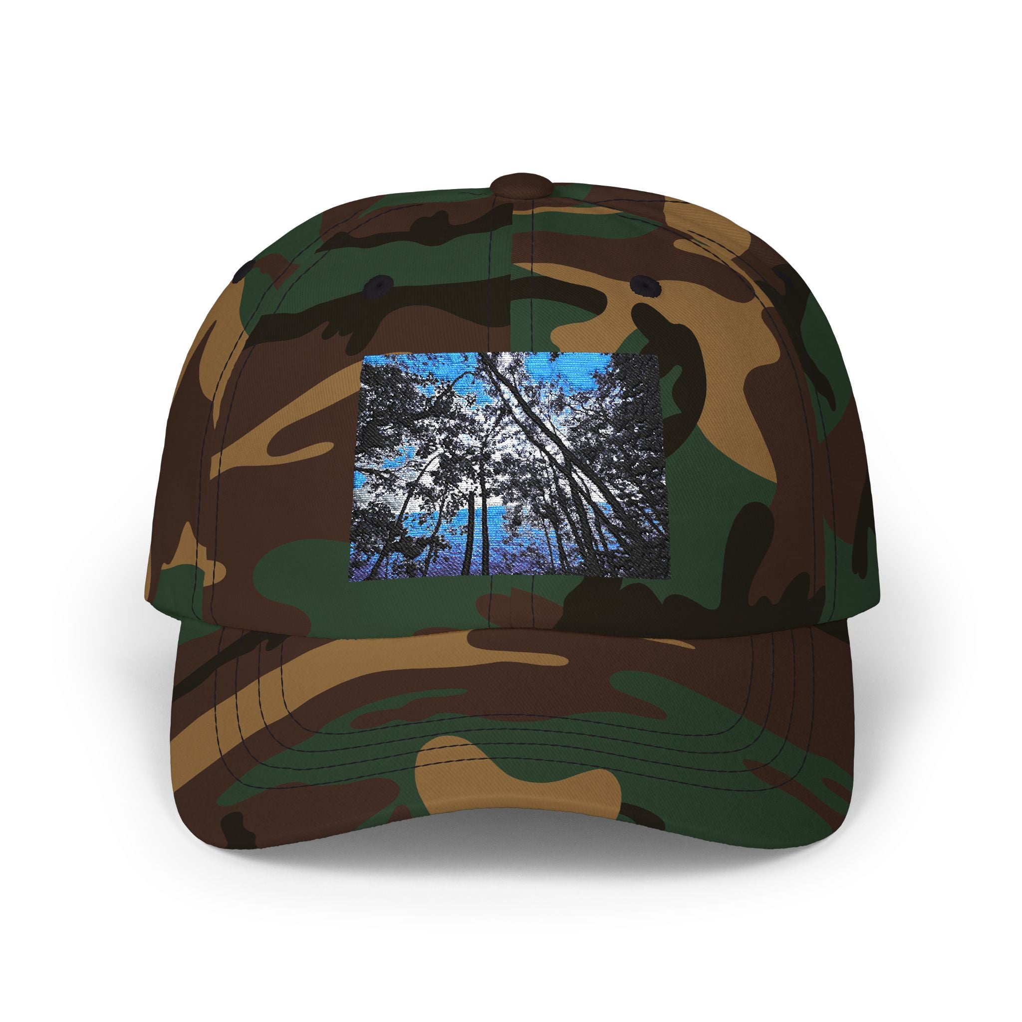Blue Beyond the Branches Classic Dad Cap