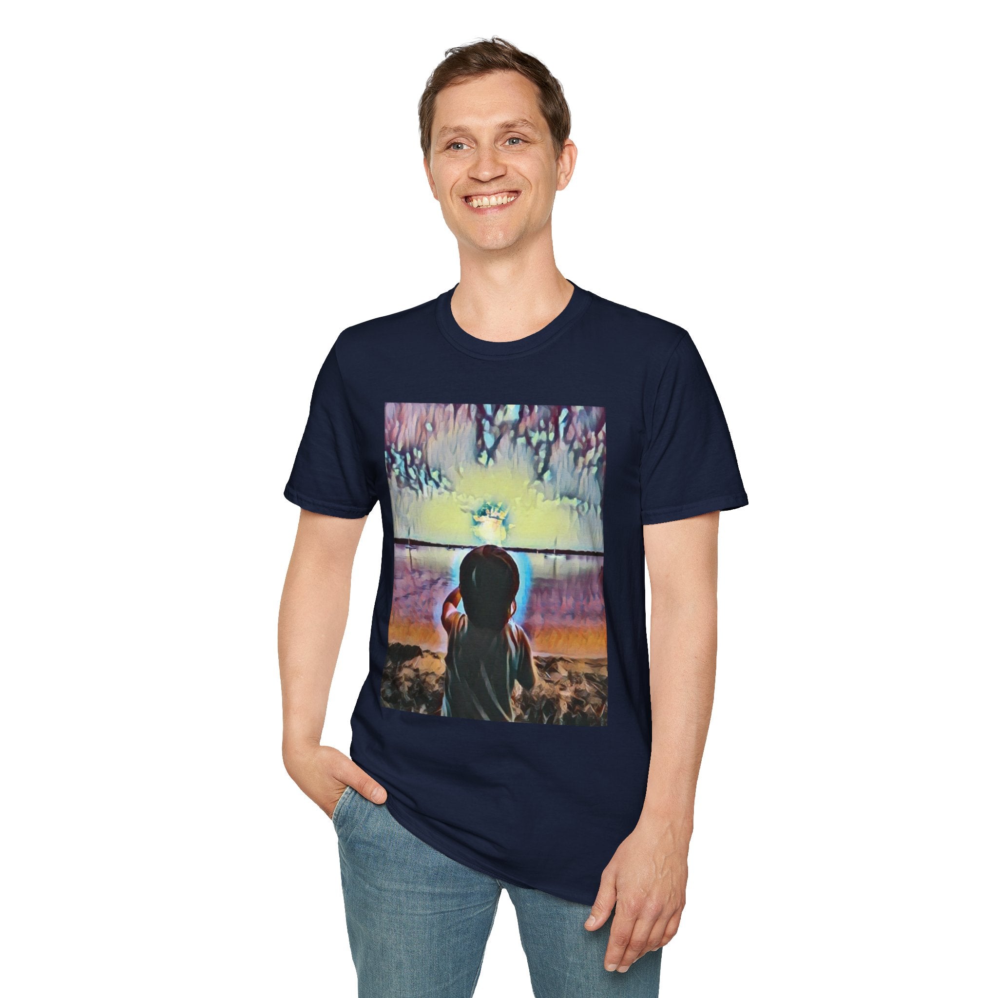 Boy and Moon T-Shirt