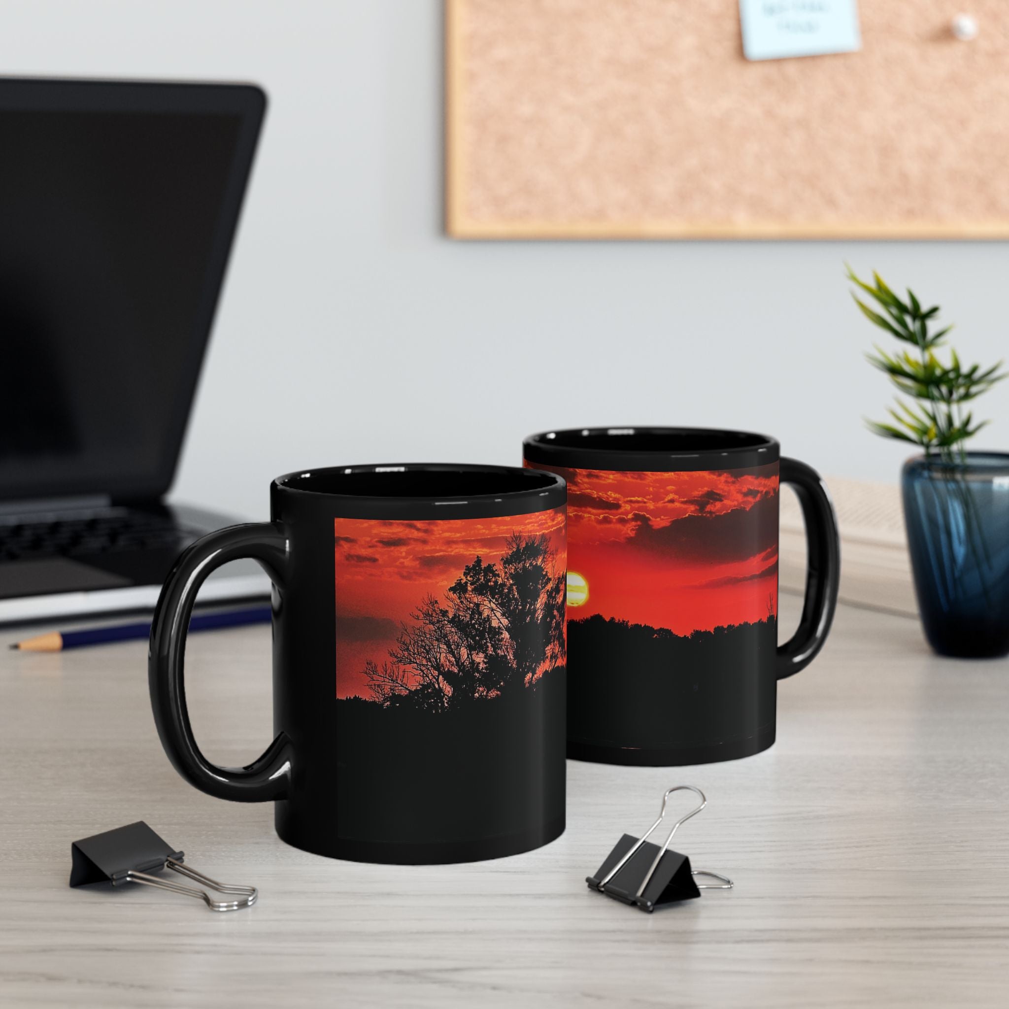 Bloodfire Reverie Black Mug