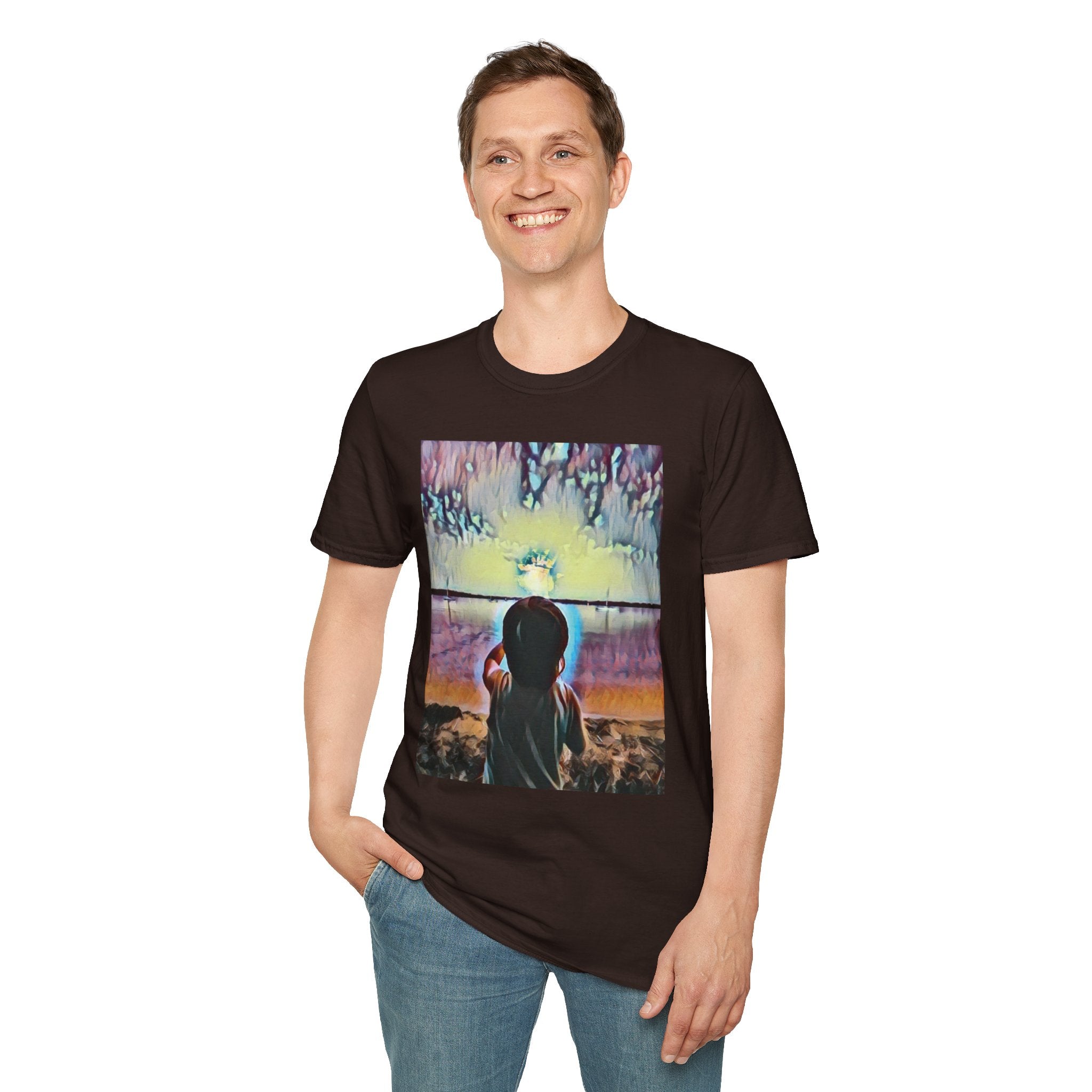 Boy and Moon T-Shirt