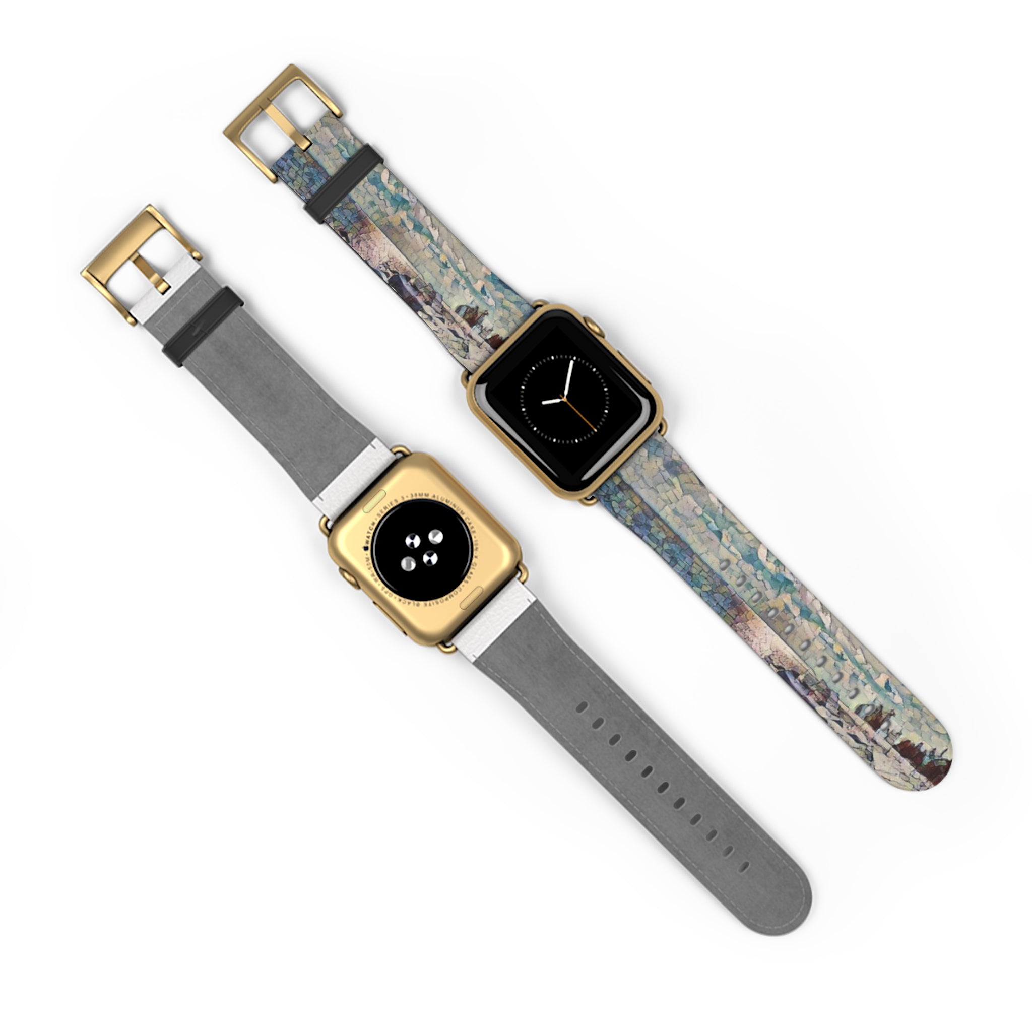 Shimmering Shore of Lake Superior Watch Band