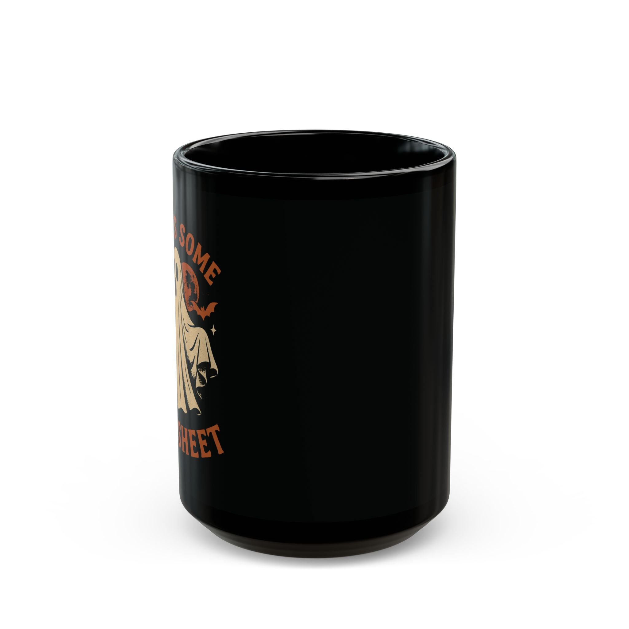 This is some Boo Sheet Black Mug, 11oz or 15oz