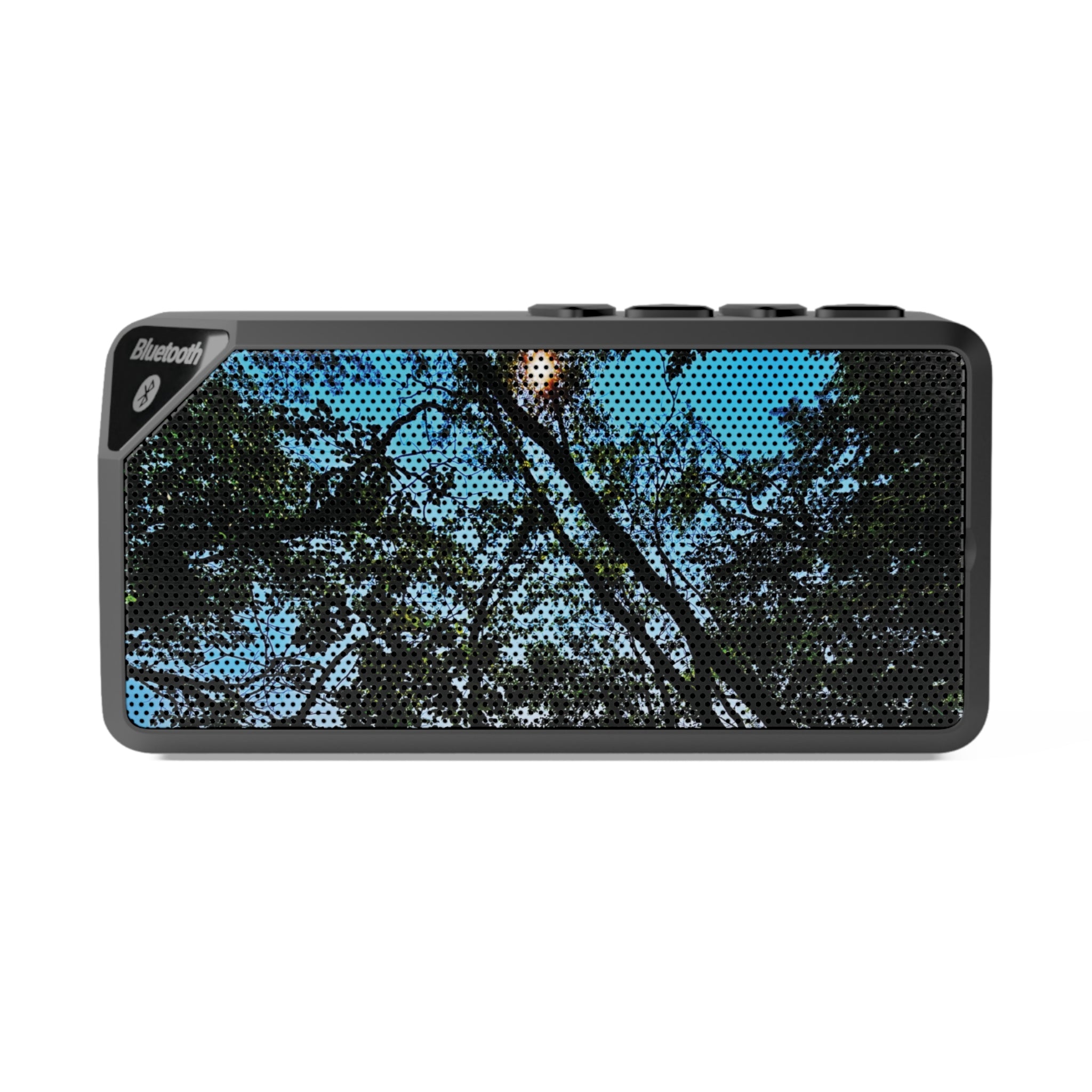 Blue Beyond the Branches Bluetooth Speaker