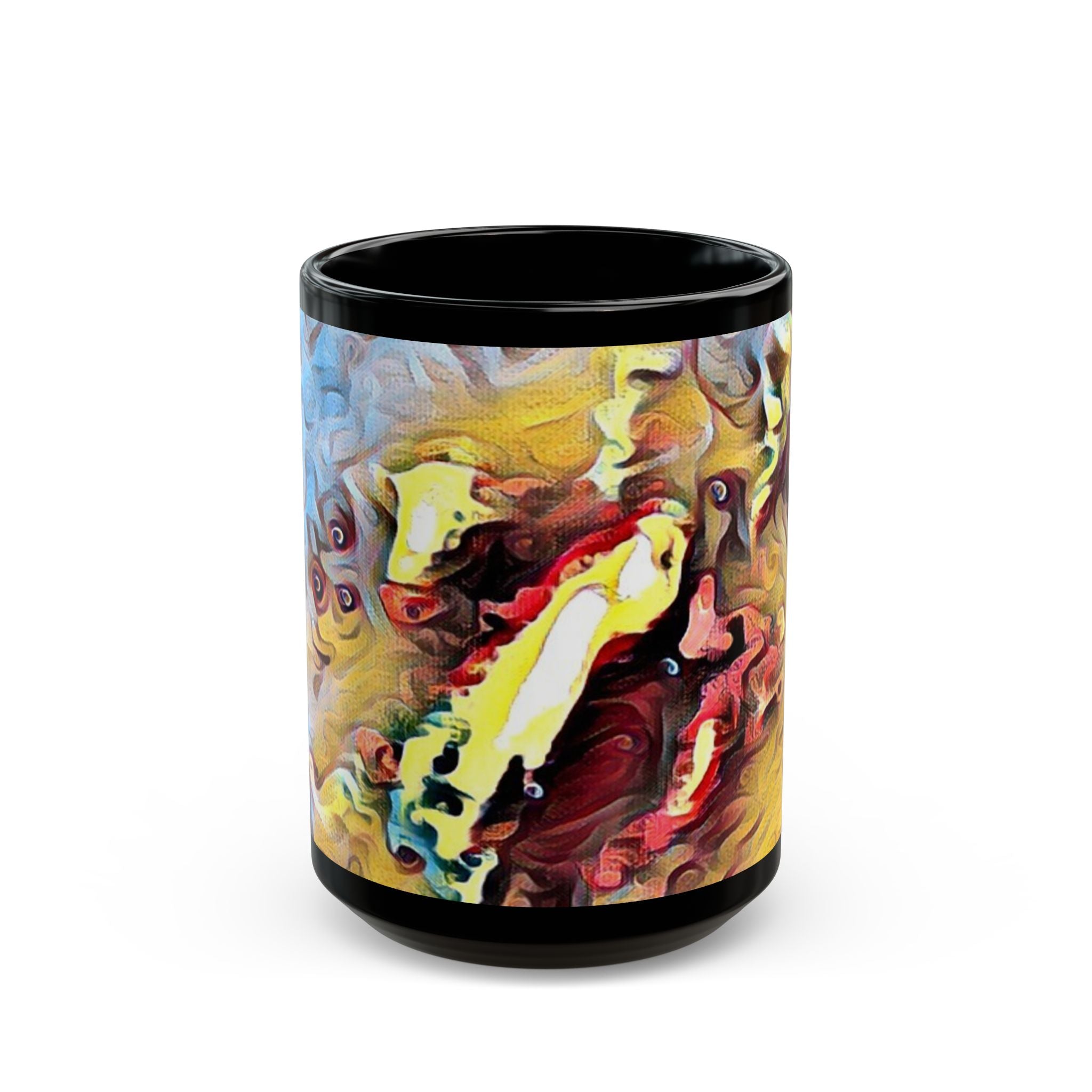 Vibrant Abstract Art Mug