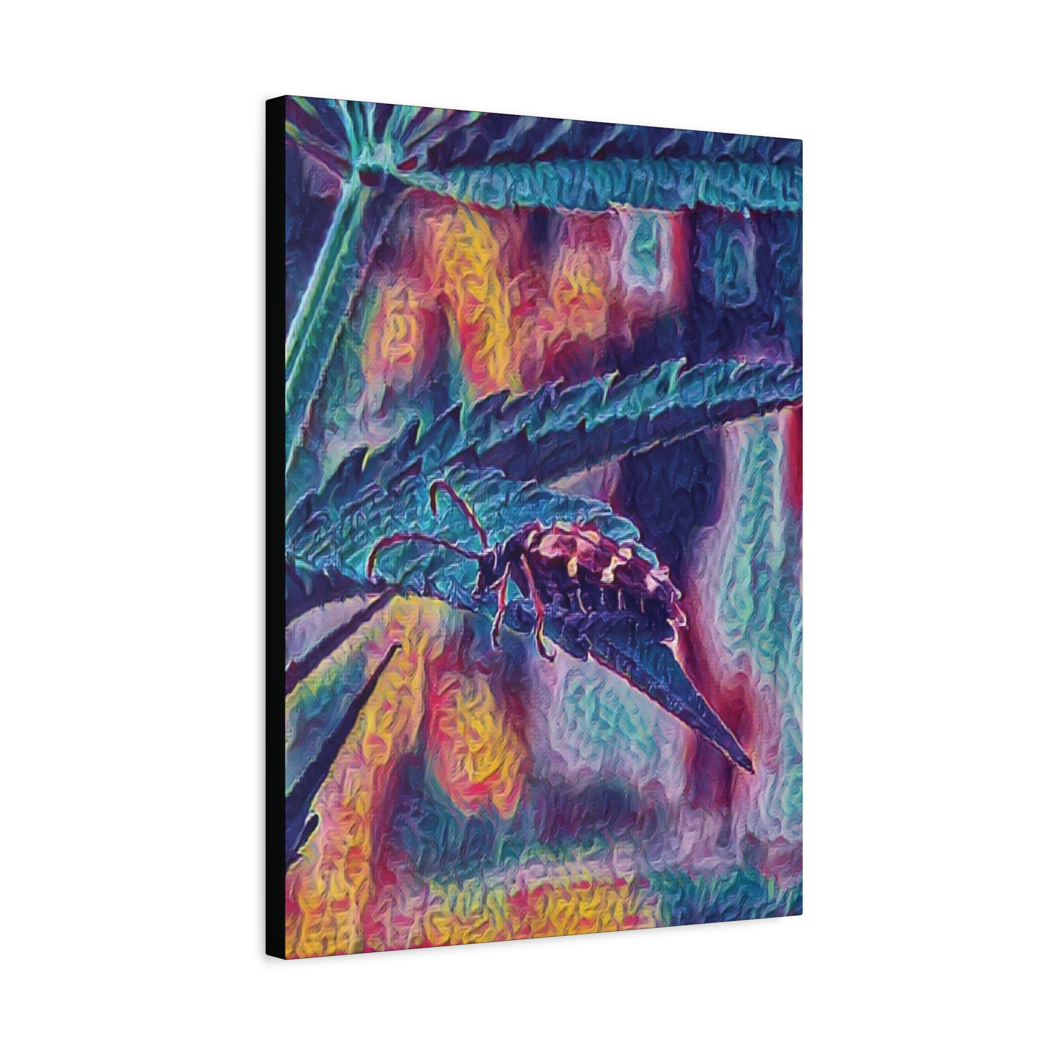 Neon Hunter Canvas Print