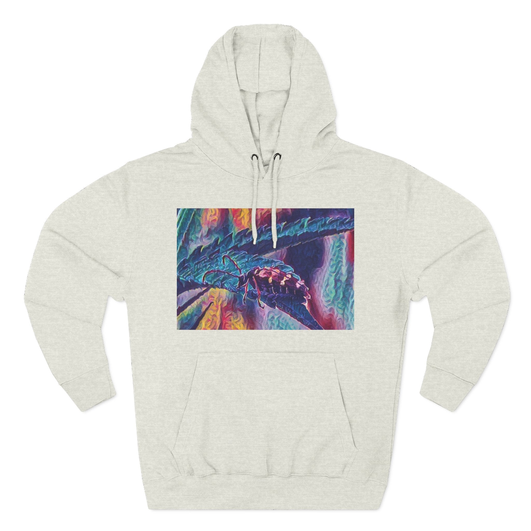 Neon Hunter Art Hoodie
