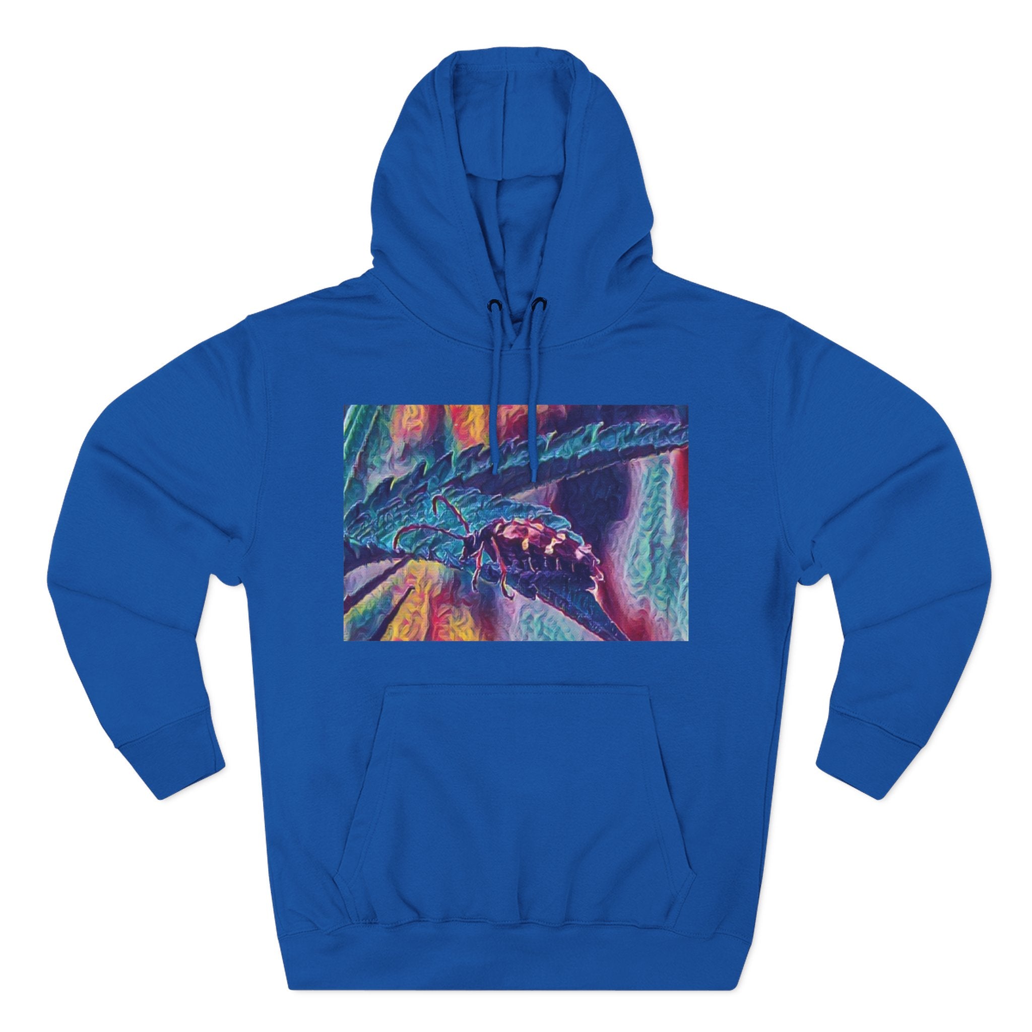 Neon Hunter Art Hoodie