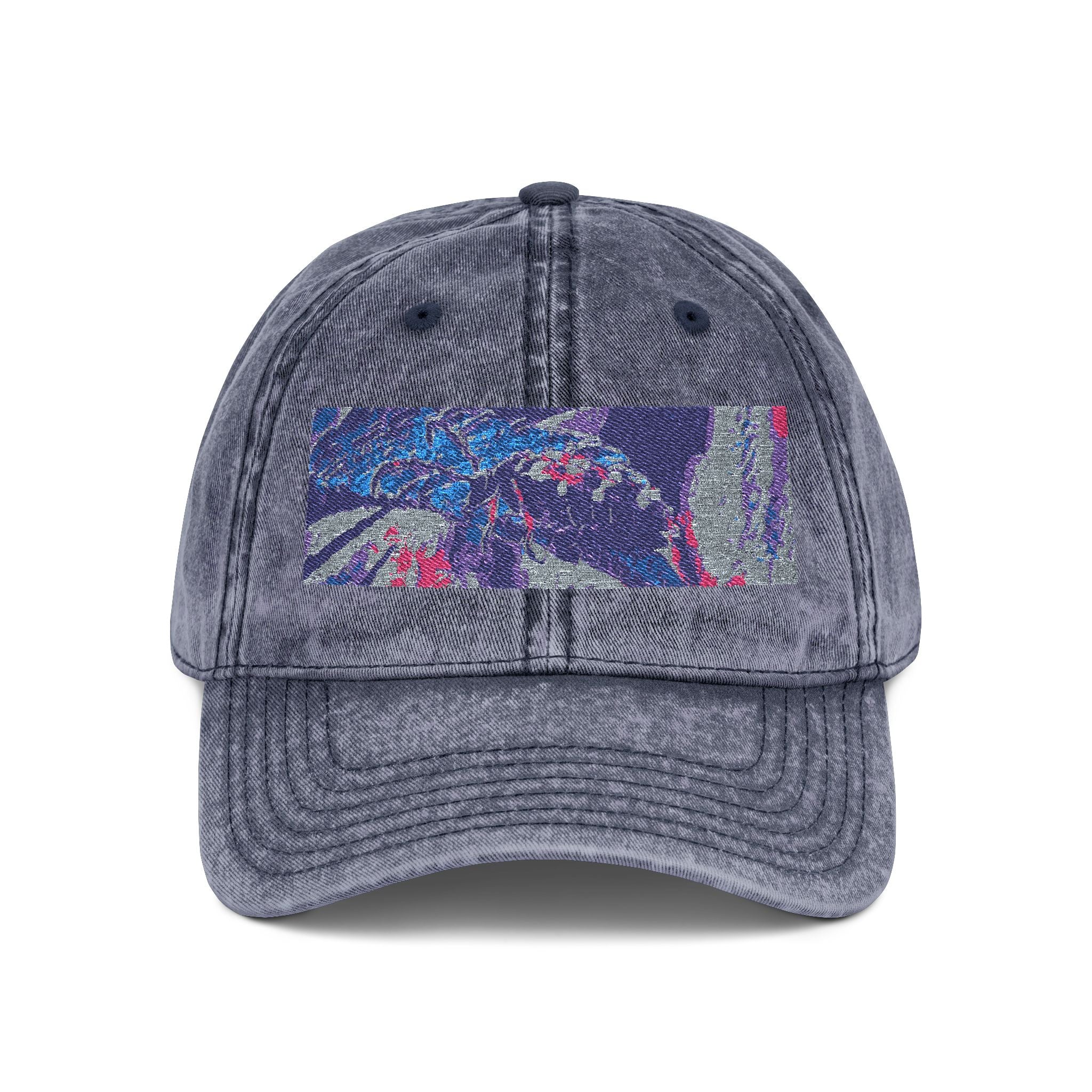 Neon Hunter Vintage Embroidered Cap