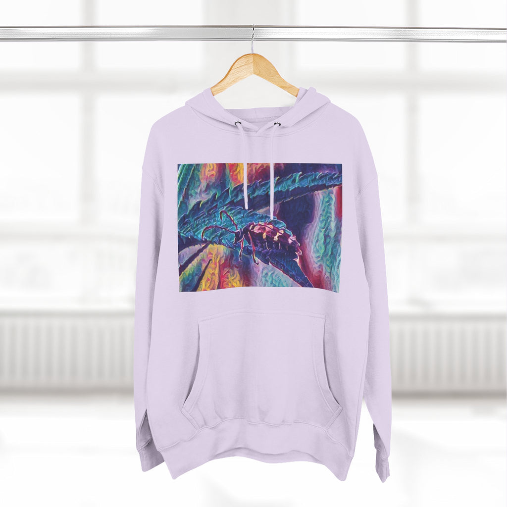 Neon Hunter Art Hoodie