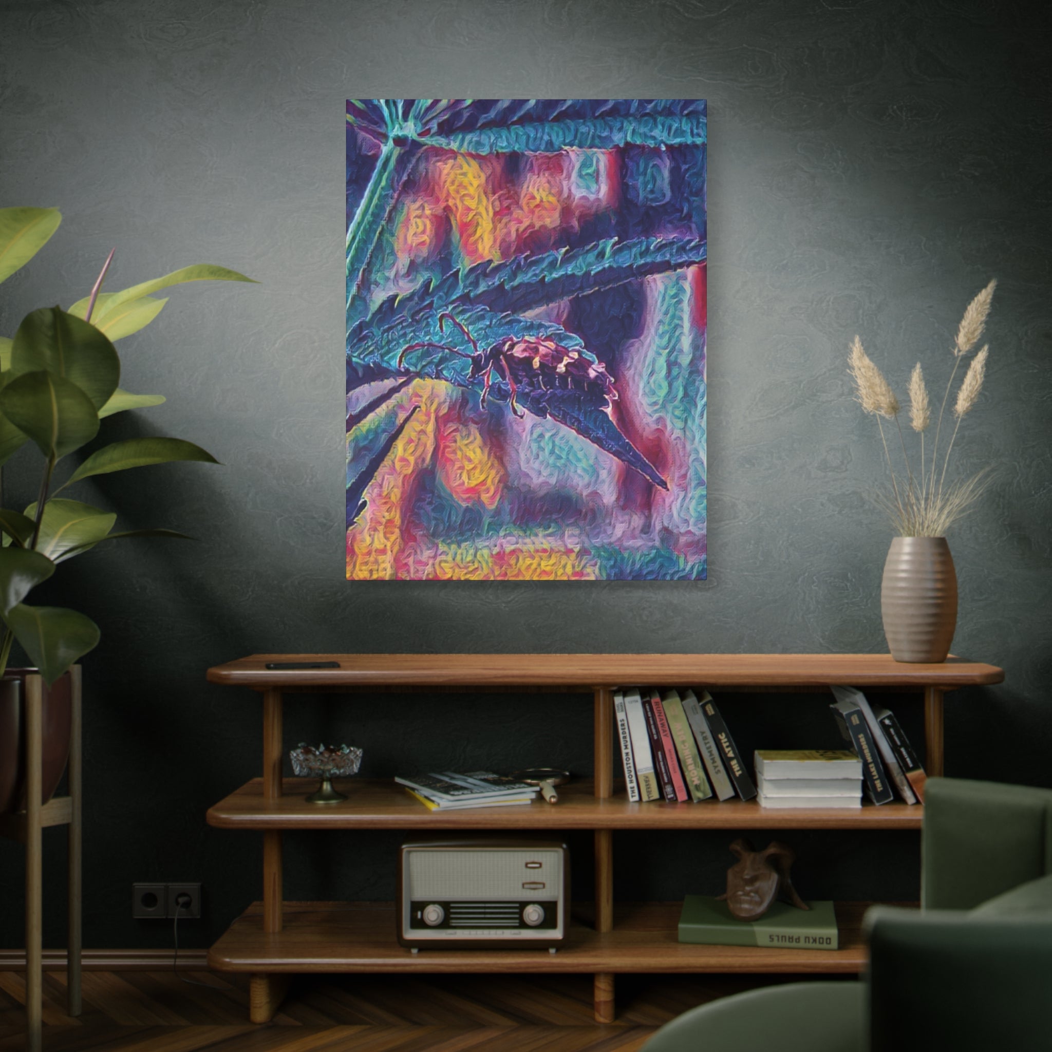 Neon Hunter Canvas Print
