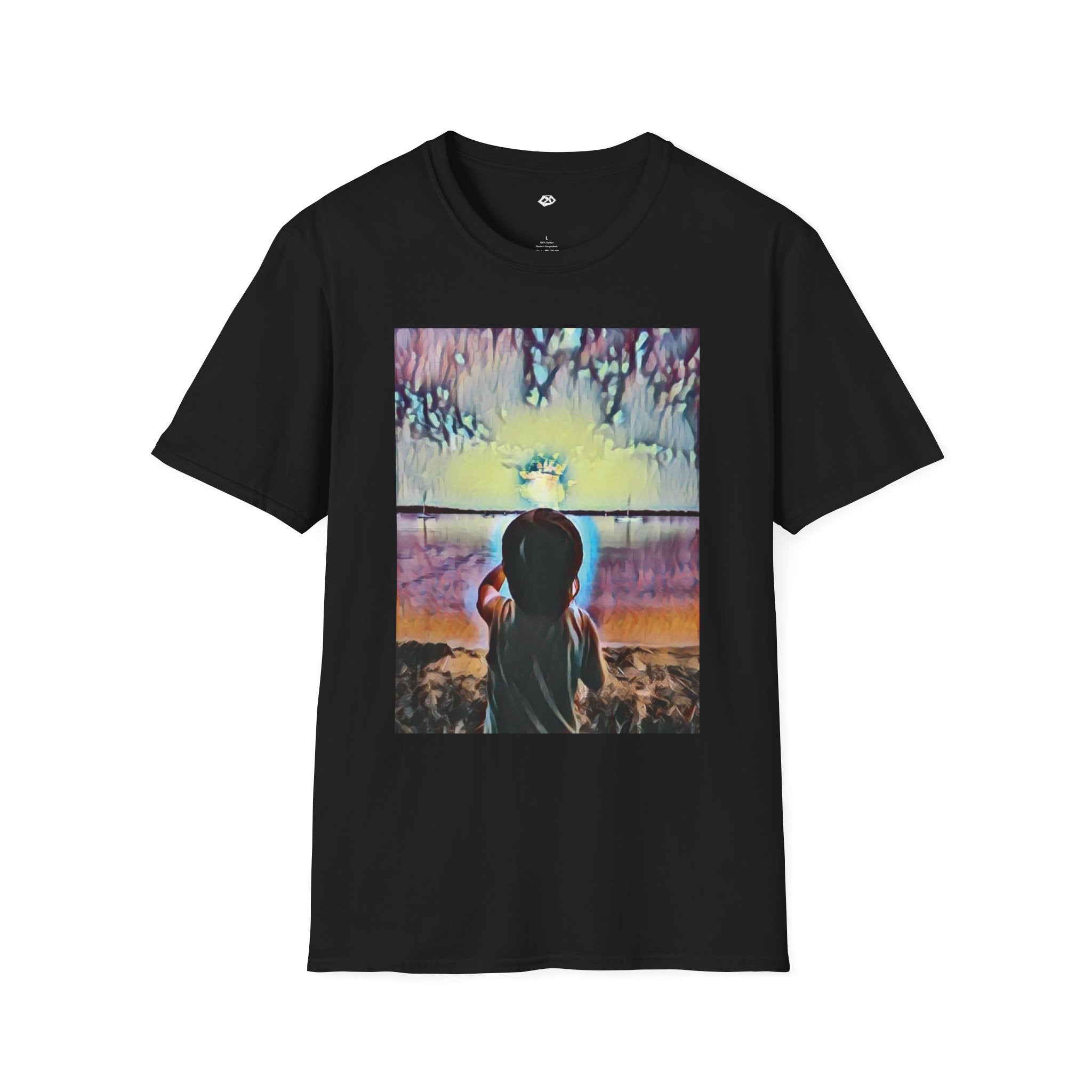 Boy and Moon T-Shirt