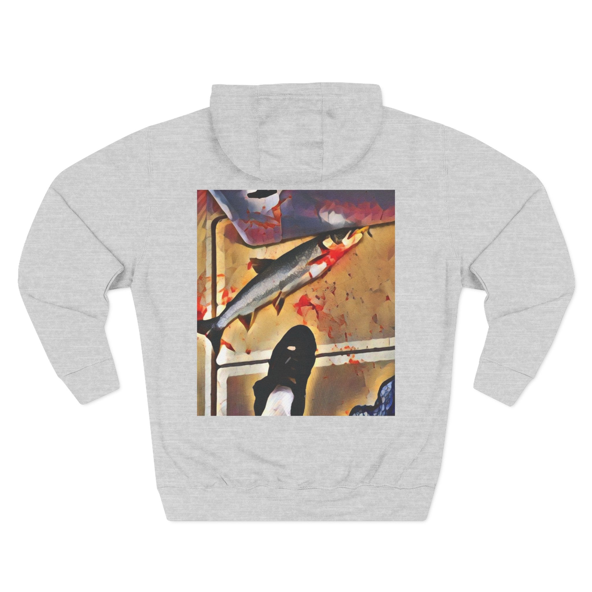 Catch and Keep Three-Panel Fleece Hoodie