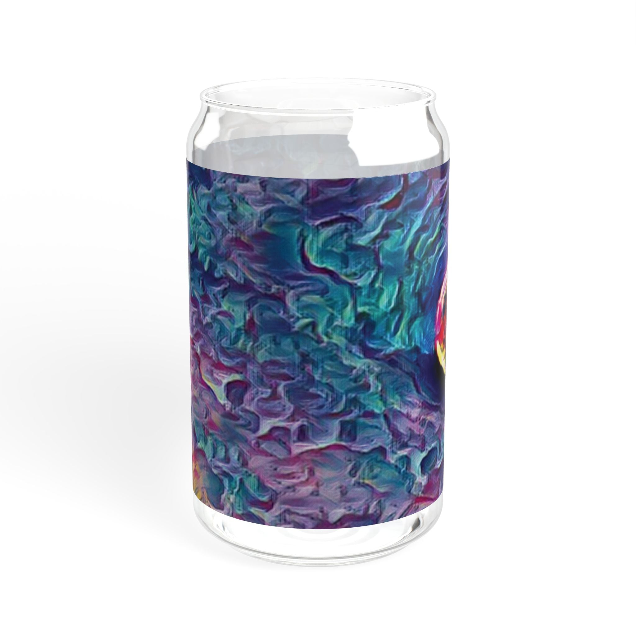 Full Sturgeon Moon Glass Sipper with Straw