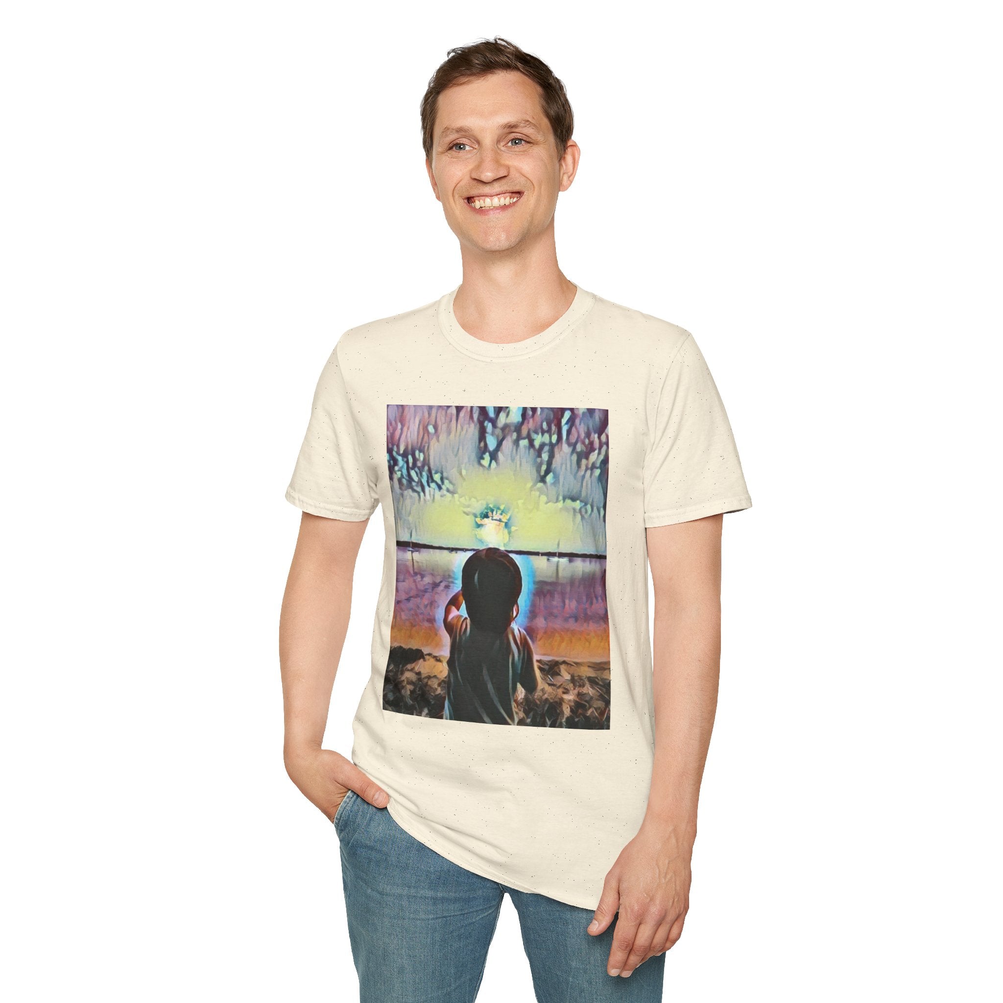 Boy and Moon T-Shirt