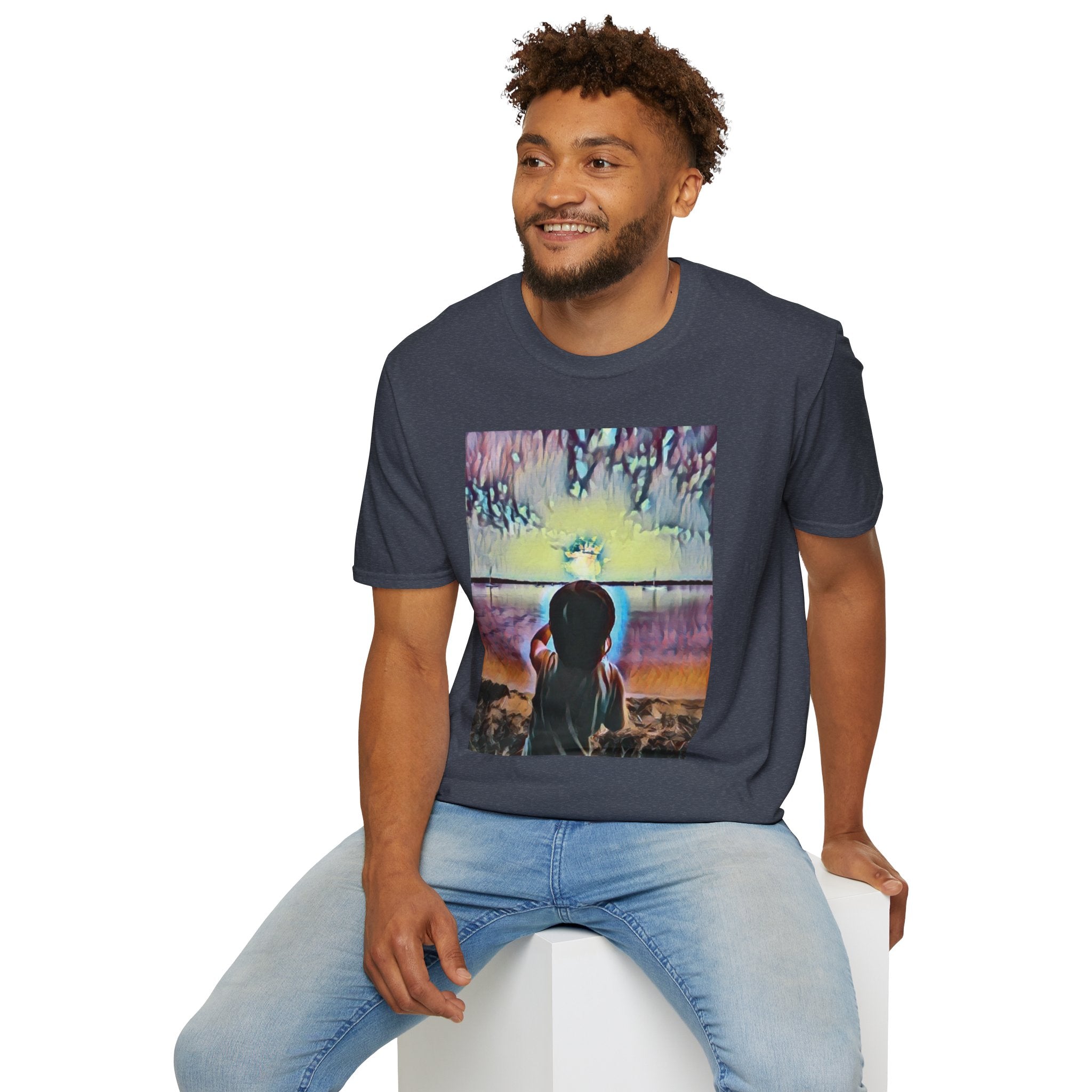 Boy and Moon T-Shirt