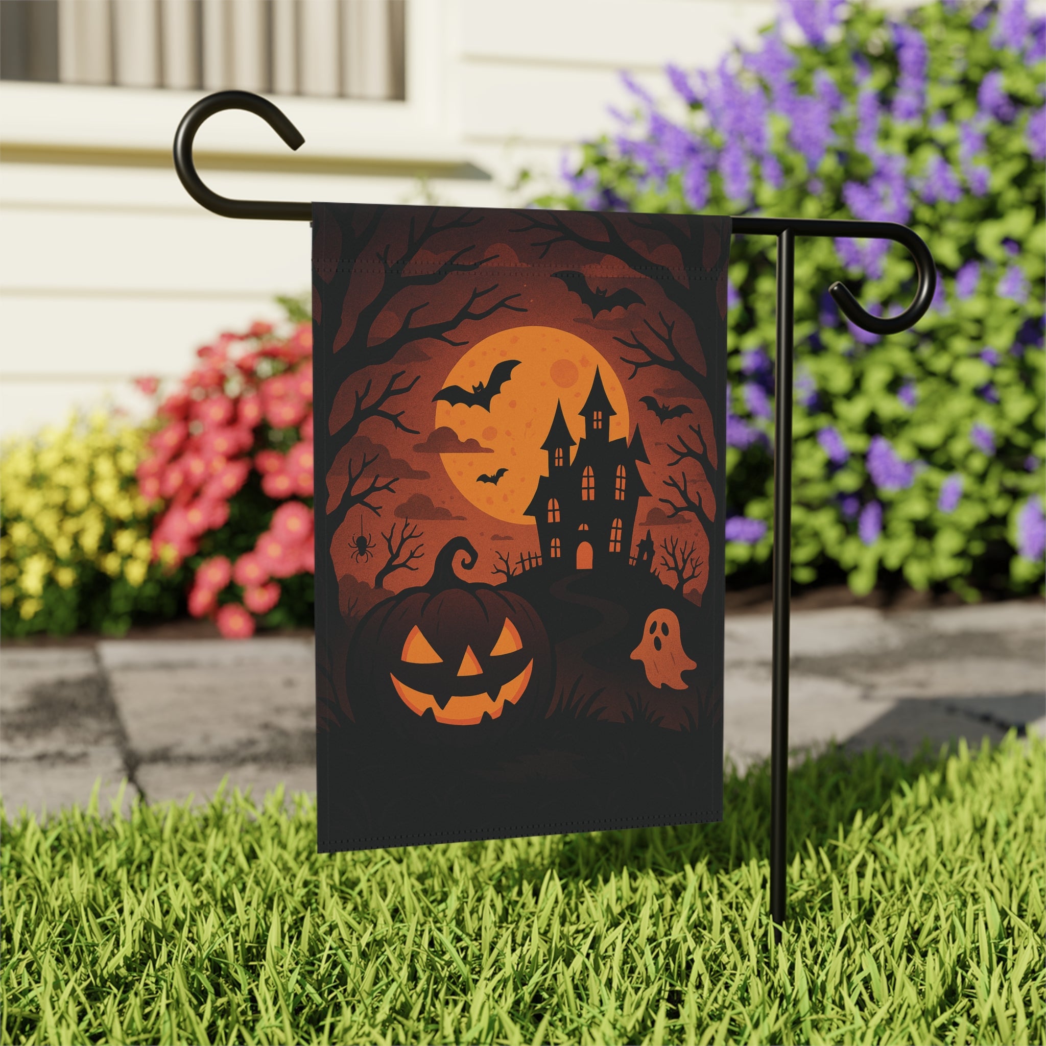 Halloween Garden Banner