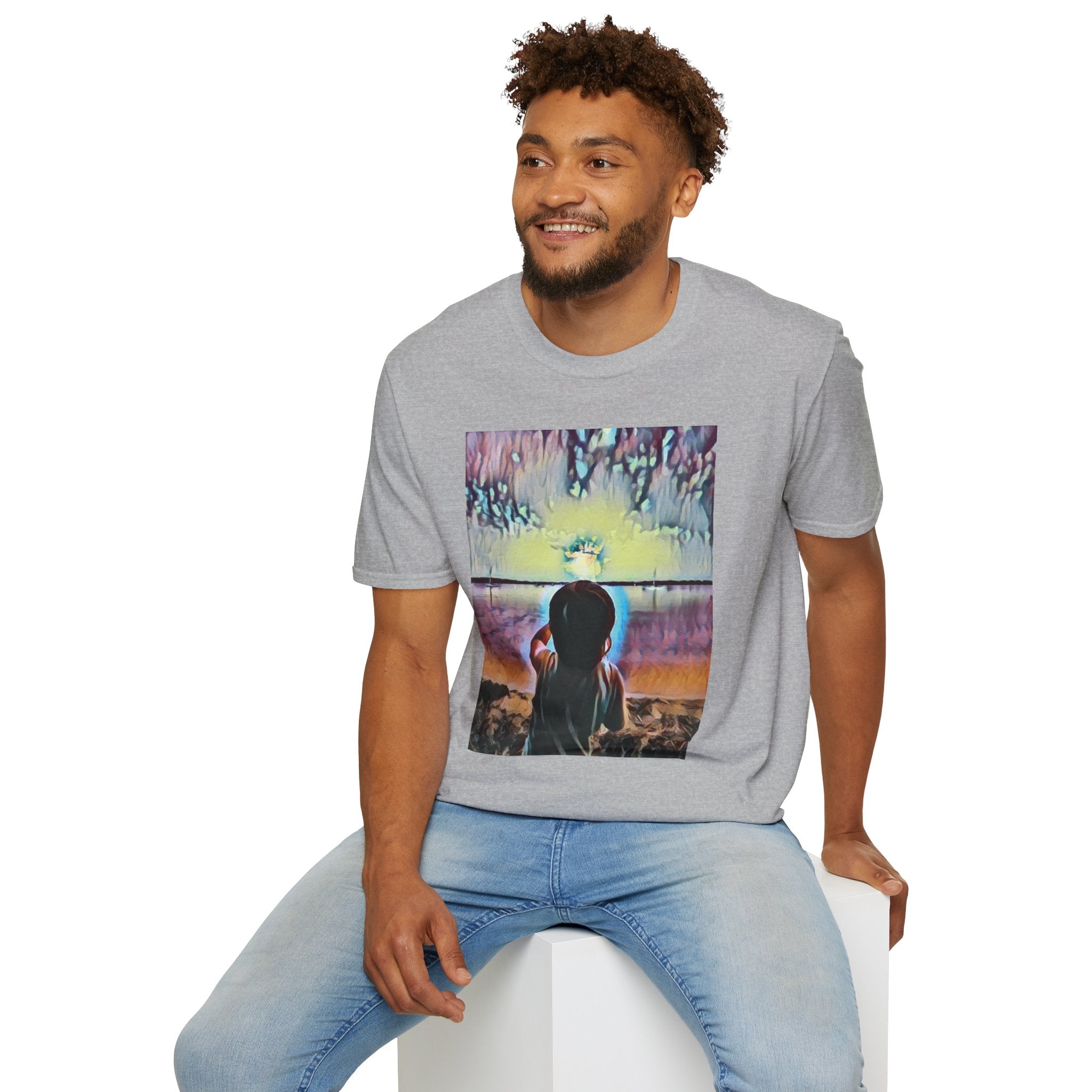 Boy and Moon T-Shirt