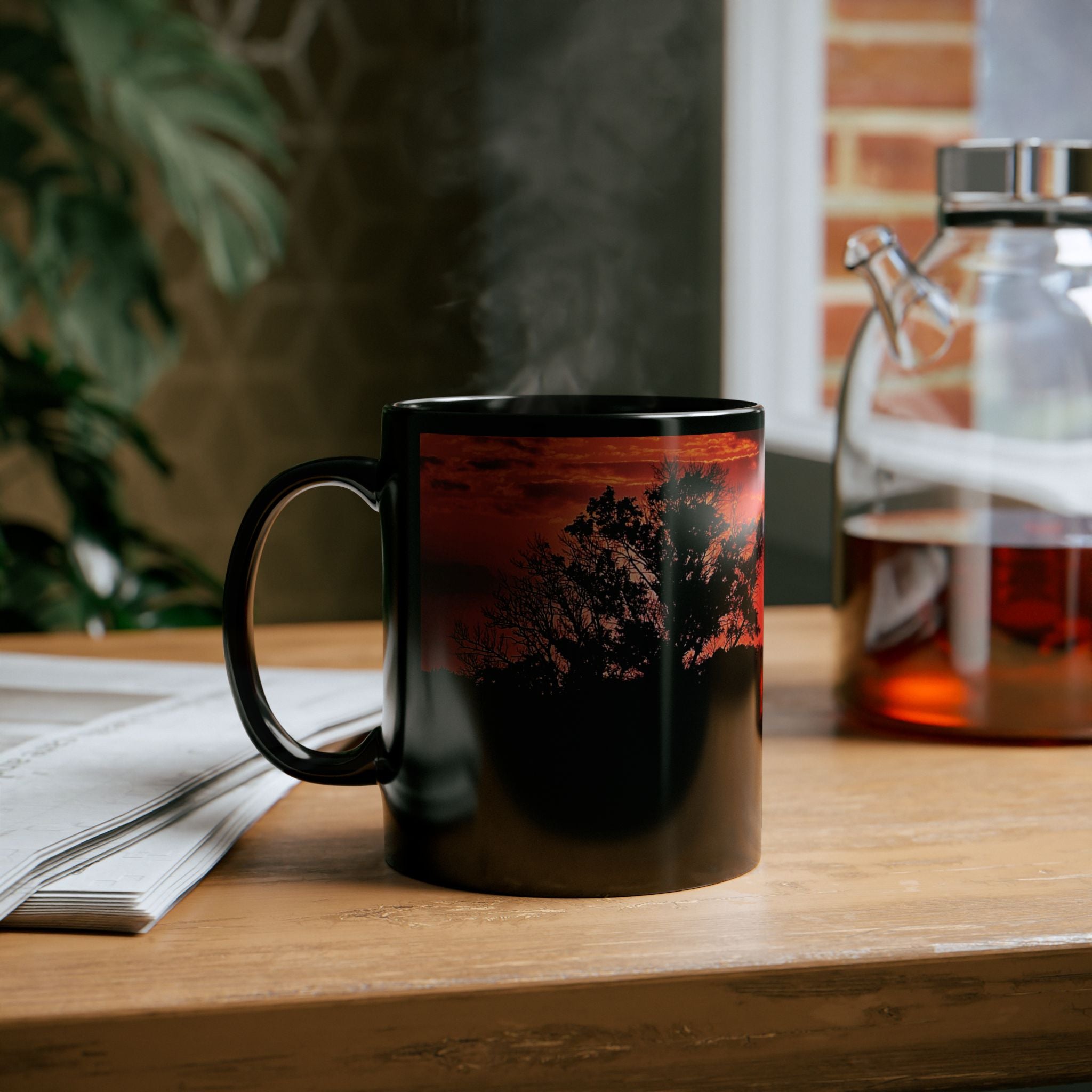 Bloodfire Reverie Black Mug