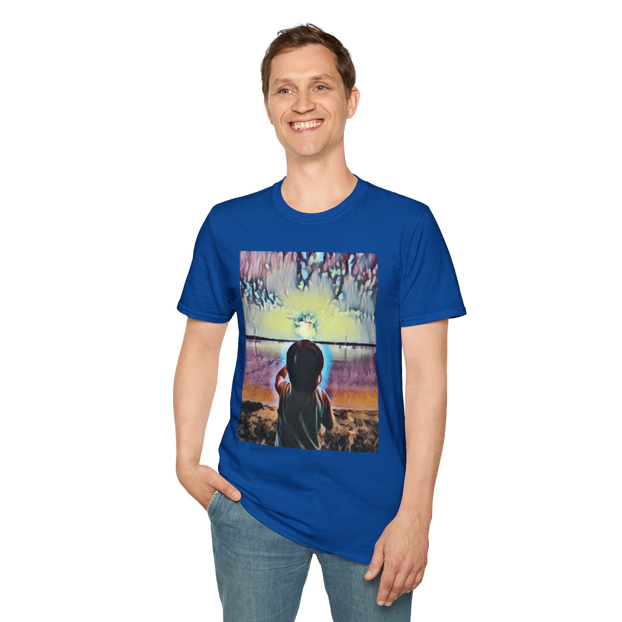Boy and Moon T-Shirt