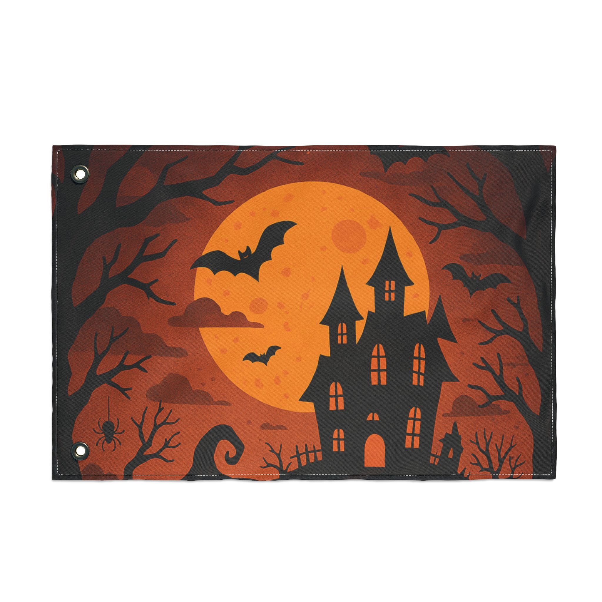 Halloween Flag, Spooky Double Sided Decor