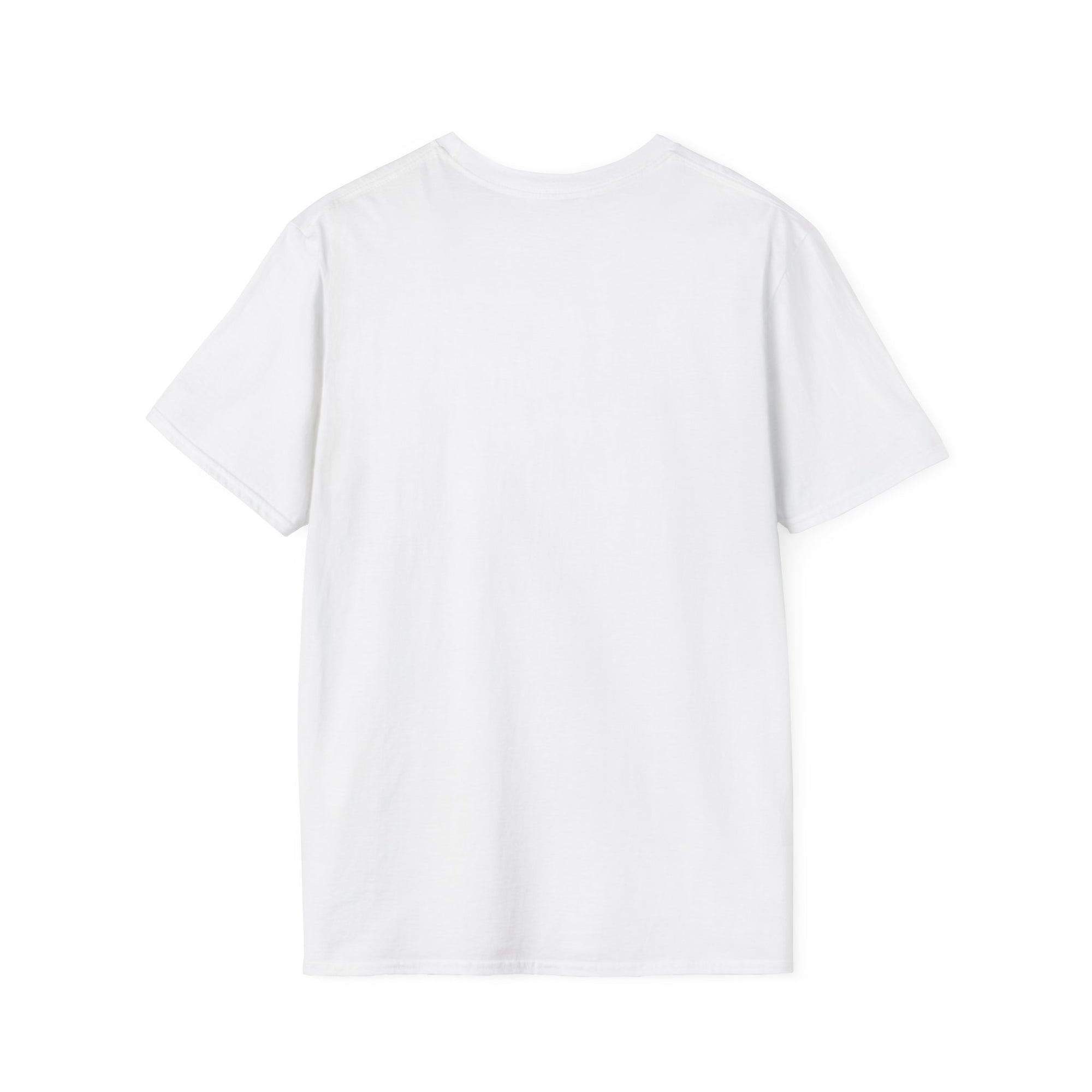 Geometric Art Unisex Softstyle T-Shirt, Comfortable Tee, Casual Wear, Gift for Artsy Friends, Weekend Outfit, Everyday Fashion