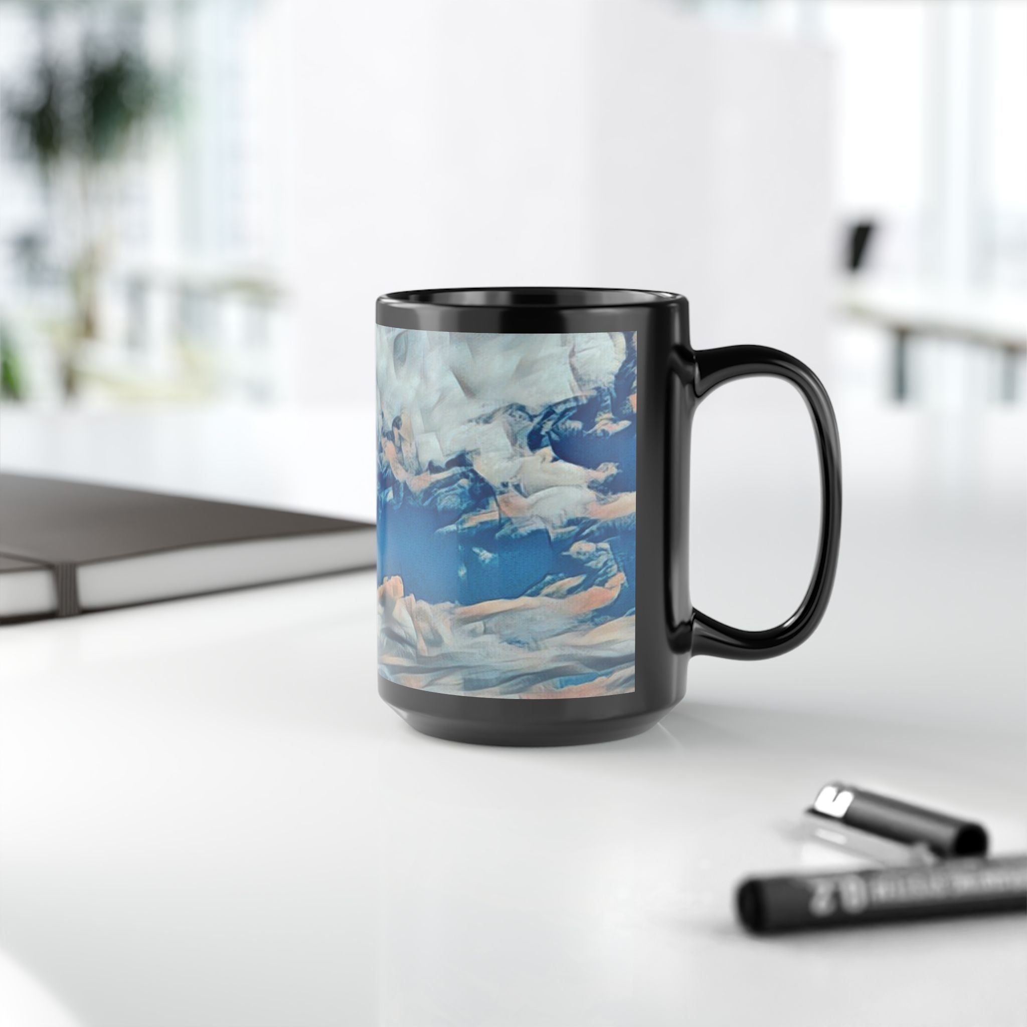 The Cloudsmith’s Tapestry Black Mug