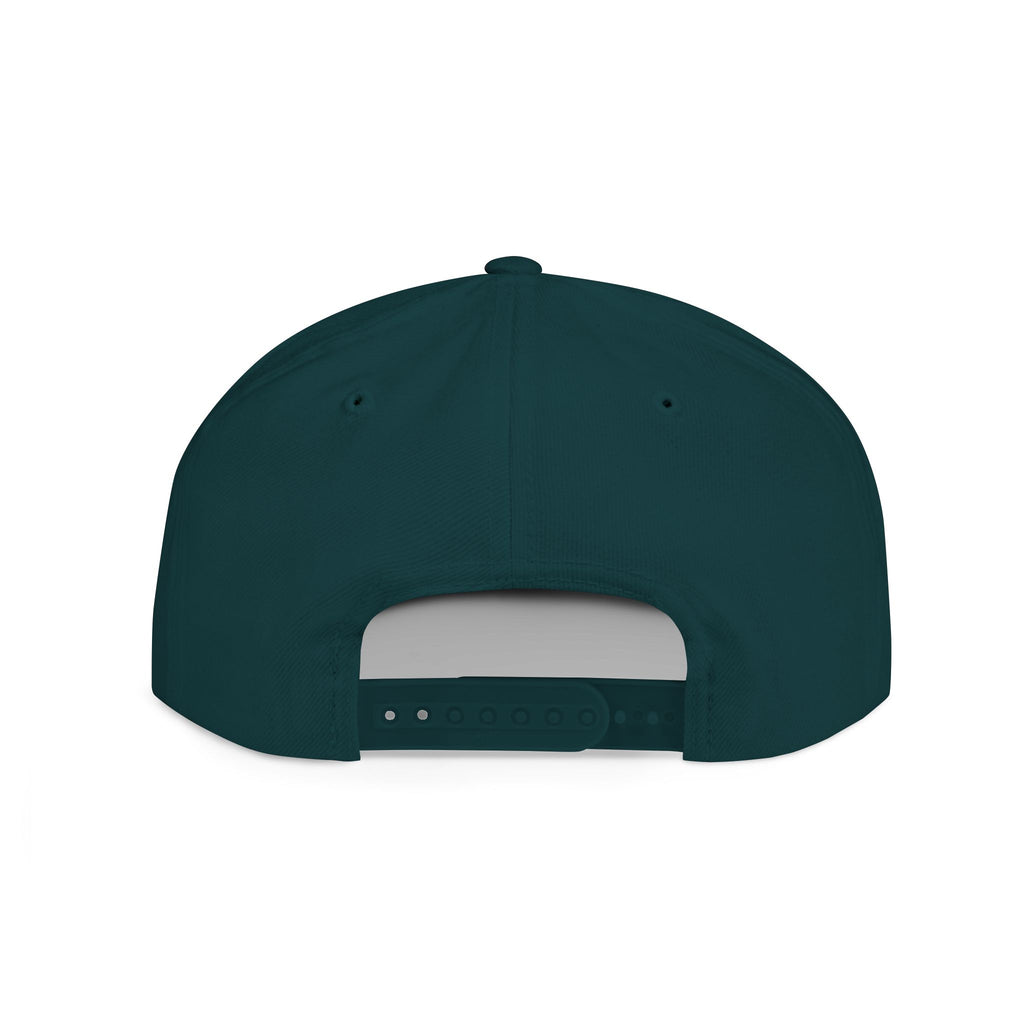 Sentinel of the Crimson Arch Flat Bill Snapback Hat
