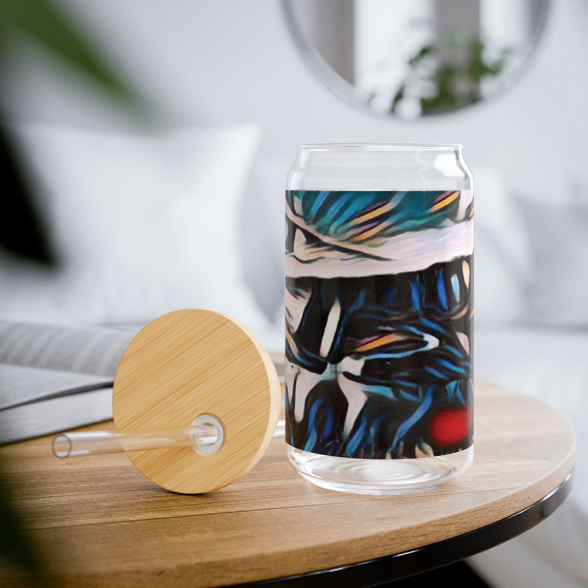 Gooseberry River Meander Bend Sipper Glass