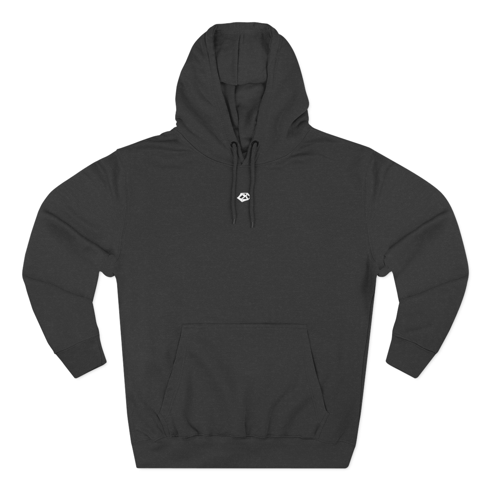 Where Stillness Hunts Three-Panel Fleece Hoodie