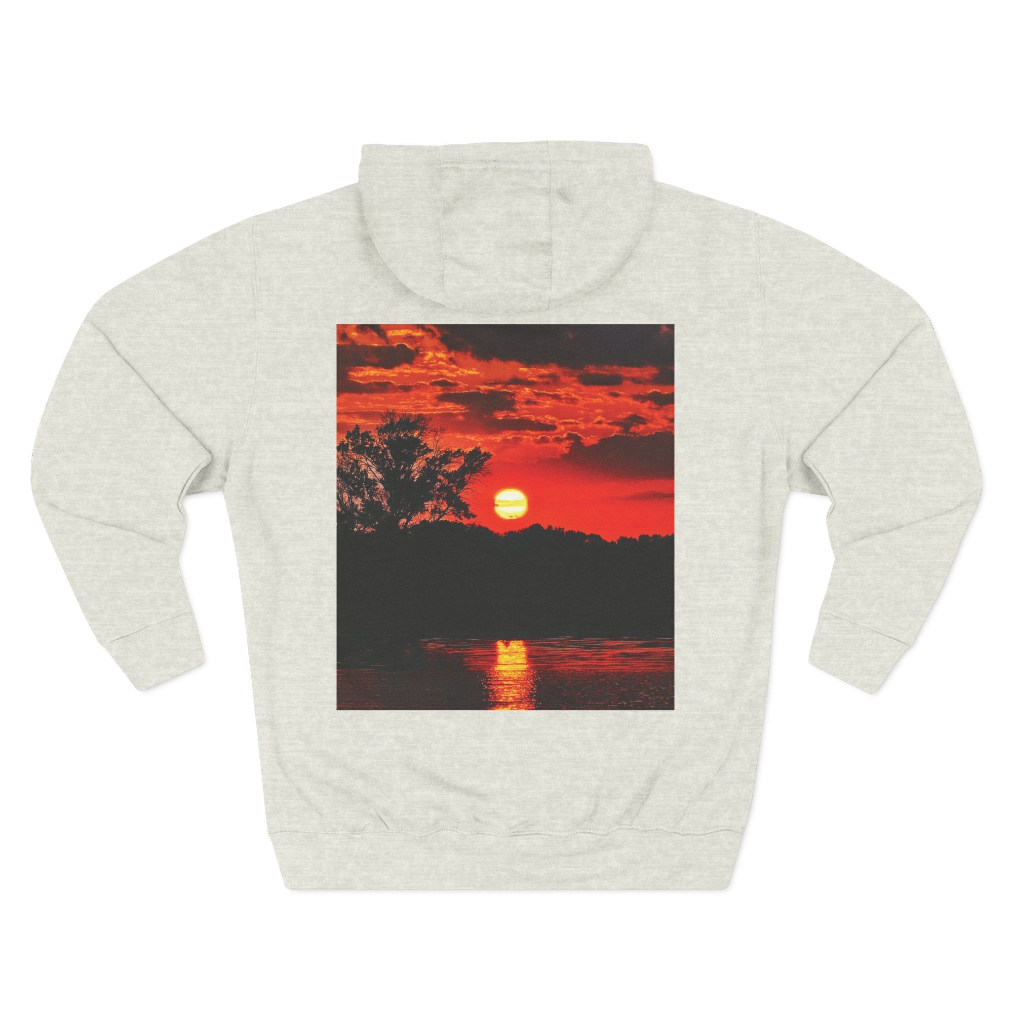 Bloodfire Reverie Three-Panel Fleece Hoodie