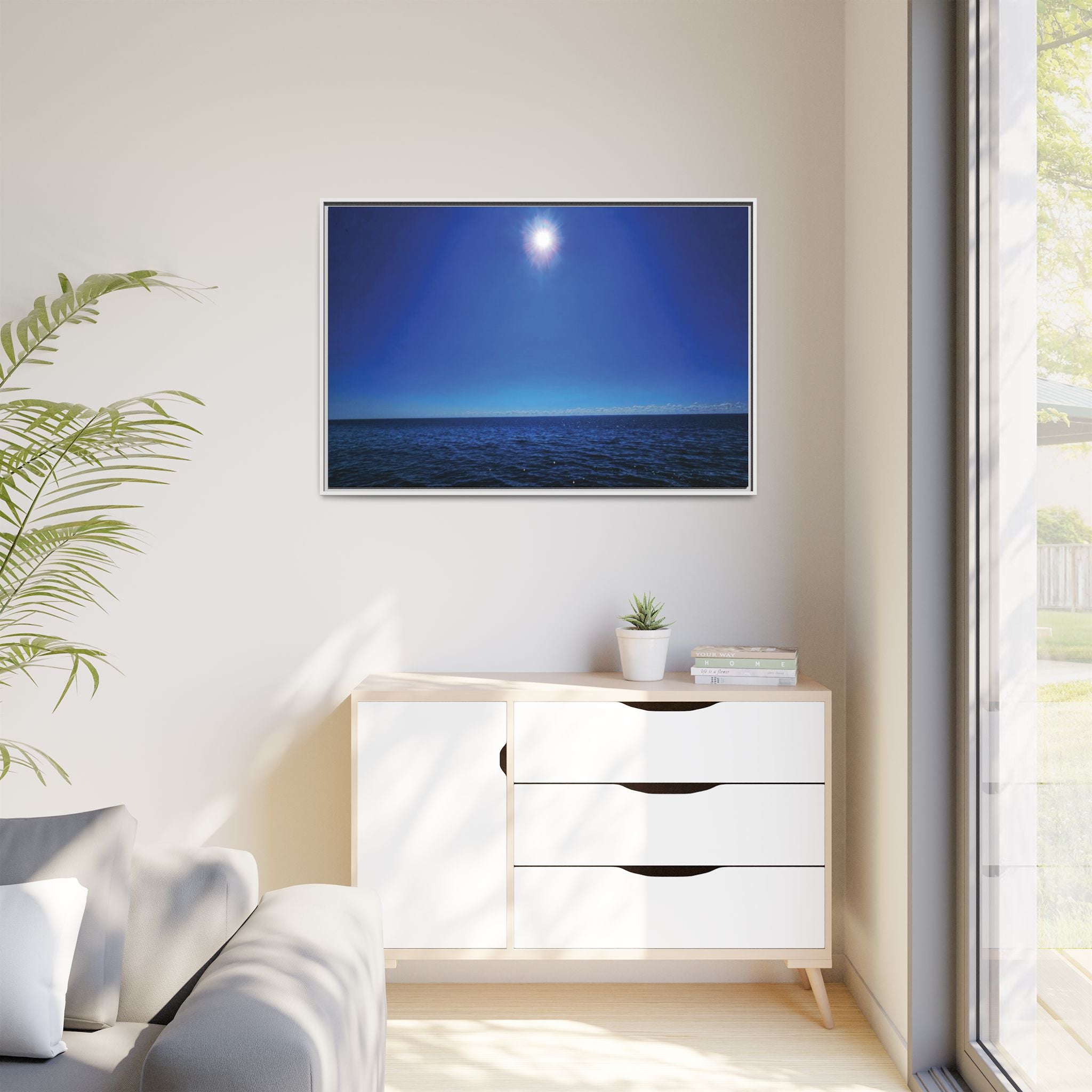 Celestial Reflection Canvas Wall Art