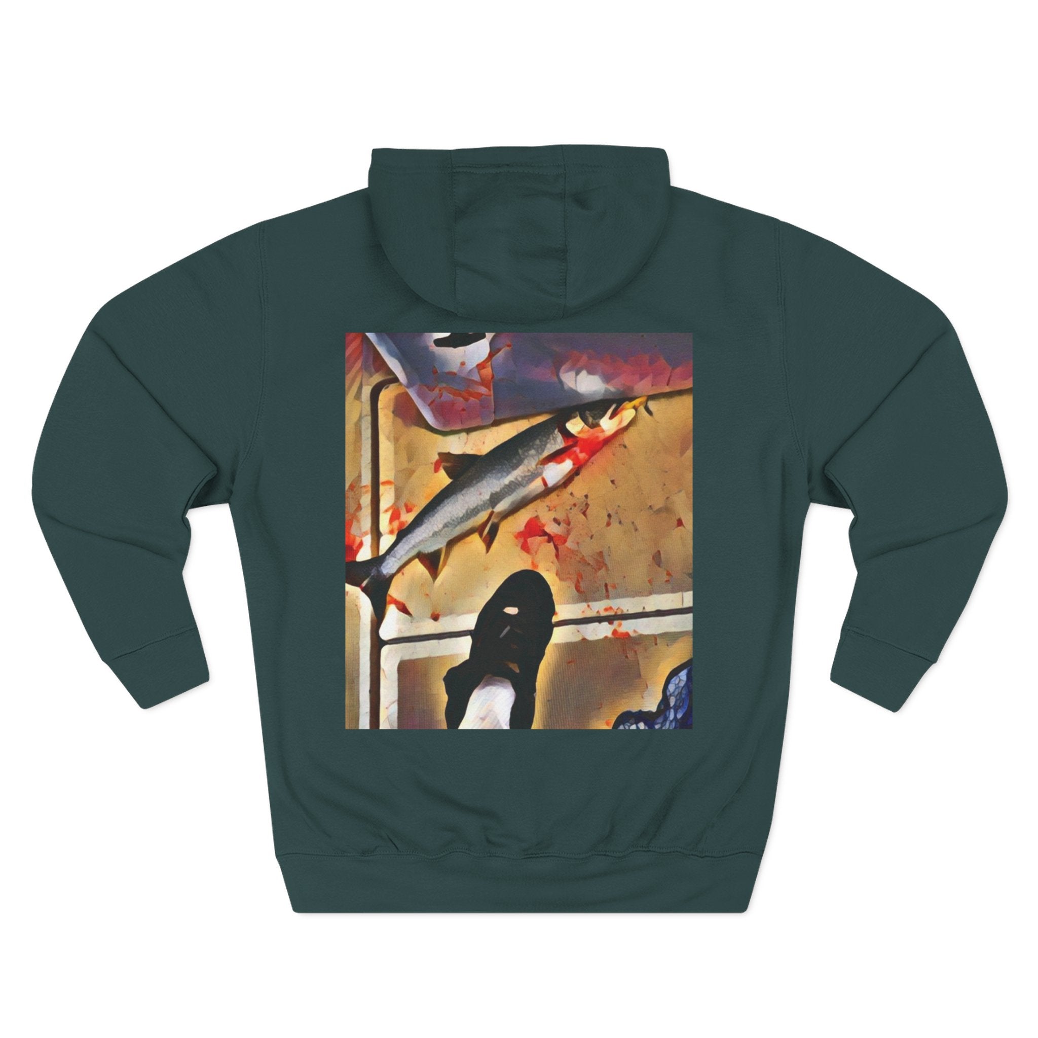 Catch and Keep Three-Panel Fleece Hoodie