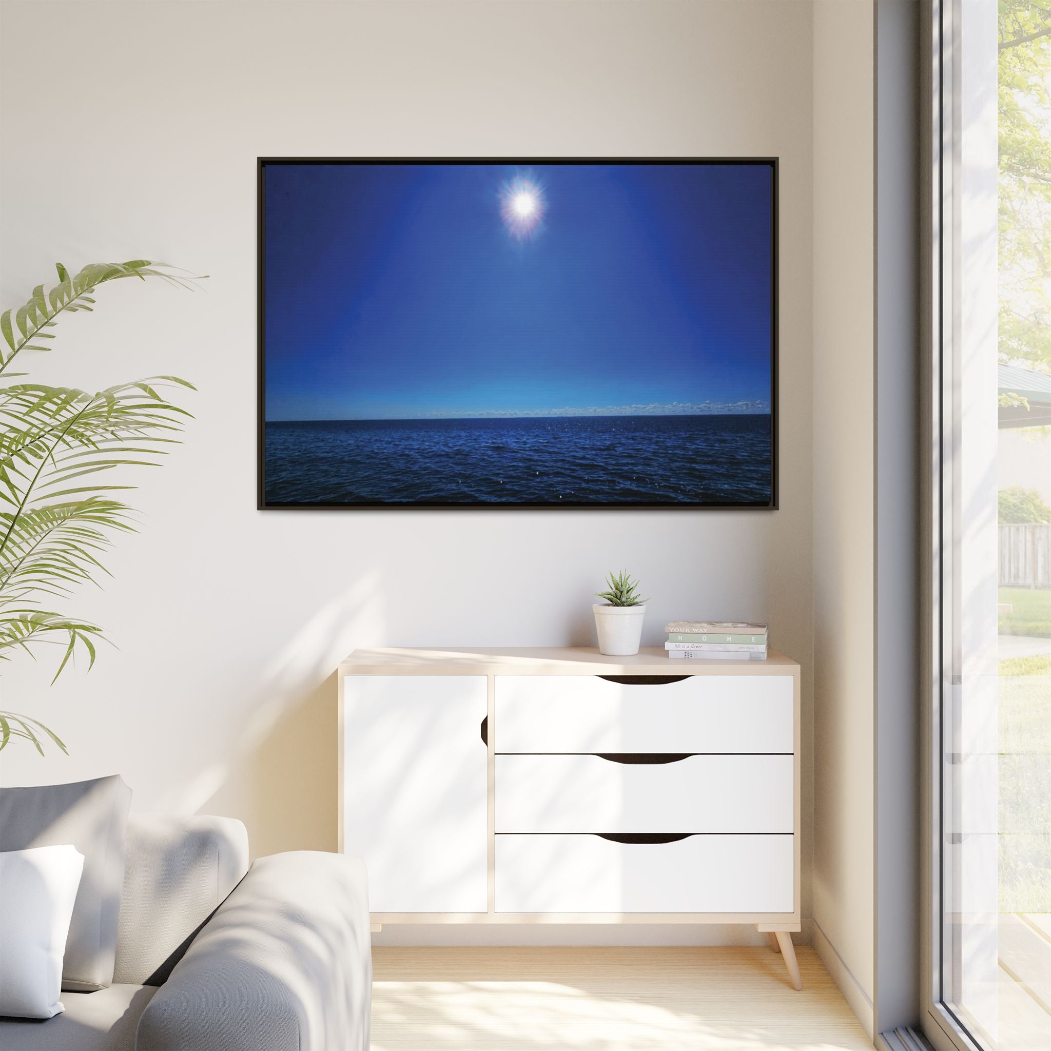 Celestial Reflection Canvas Wall Art