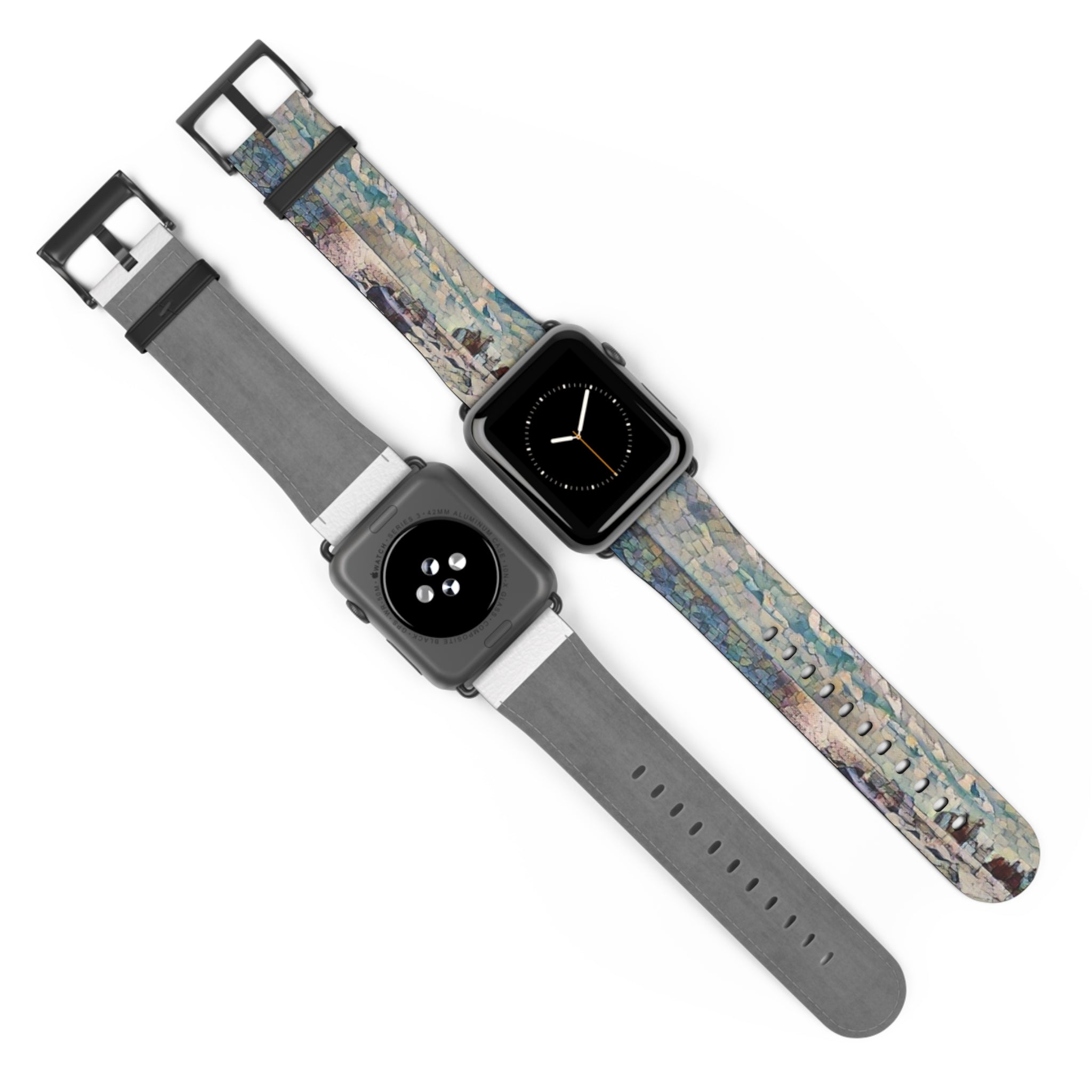 Shimmering Shore of Lake Superior Watch Band