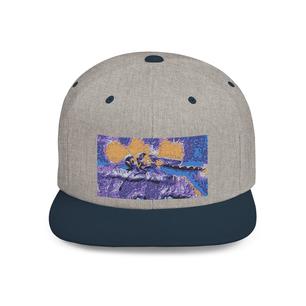 Sentinel of the Crimson Arch Flat Bill Snapback Hat