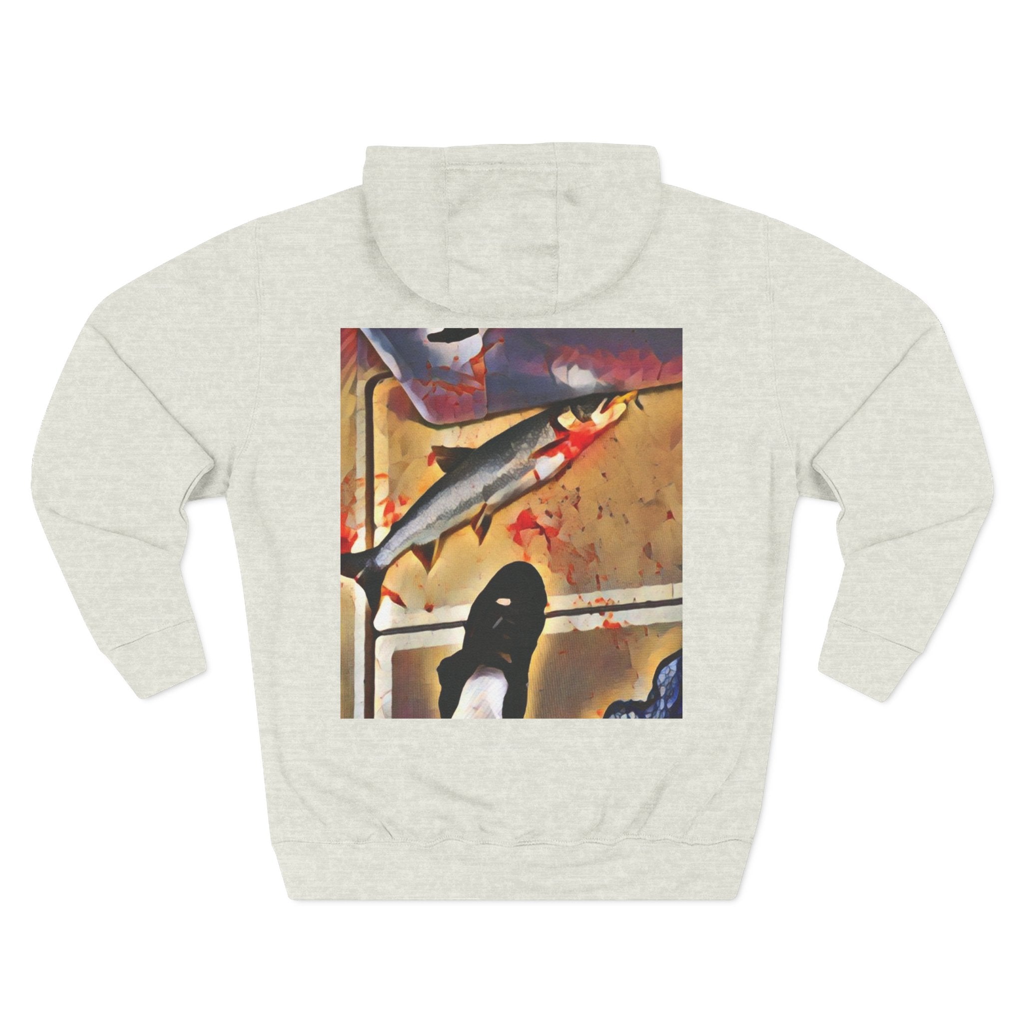 Catch and Keep Three-Panel Fleece Hoodie