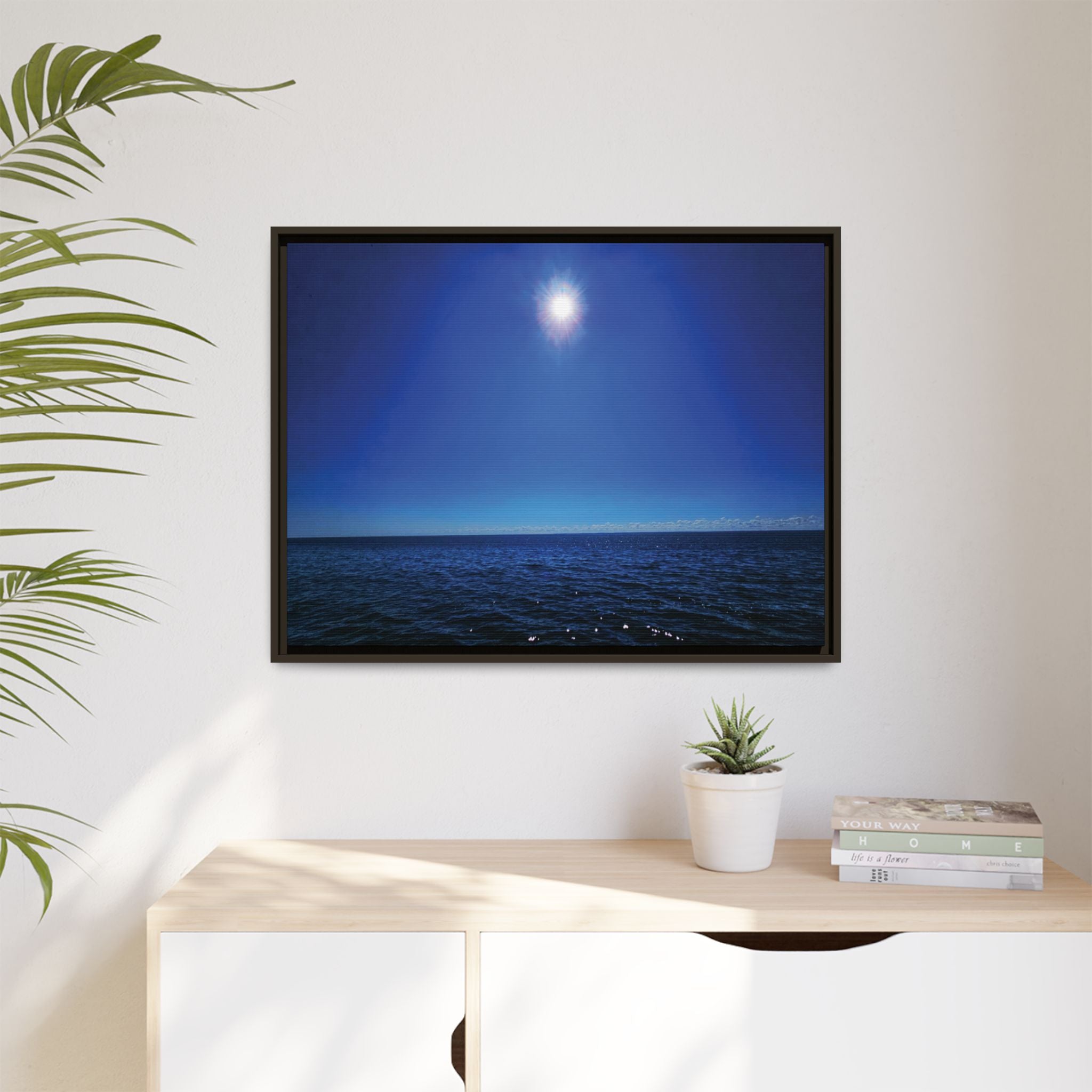 Celestial Reflection Canvas Wall Art