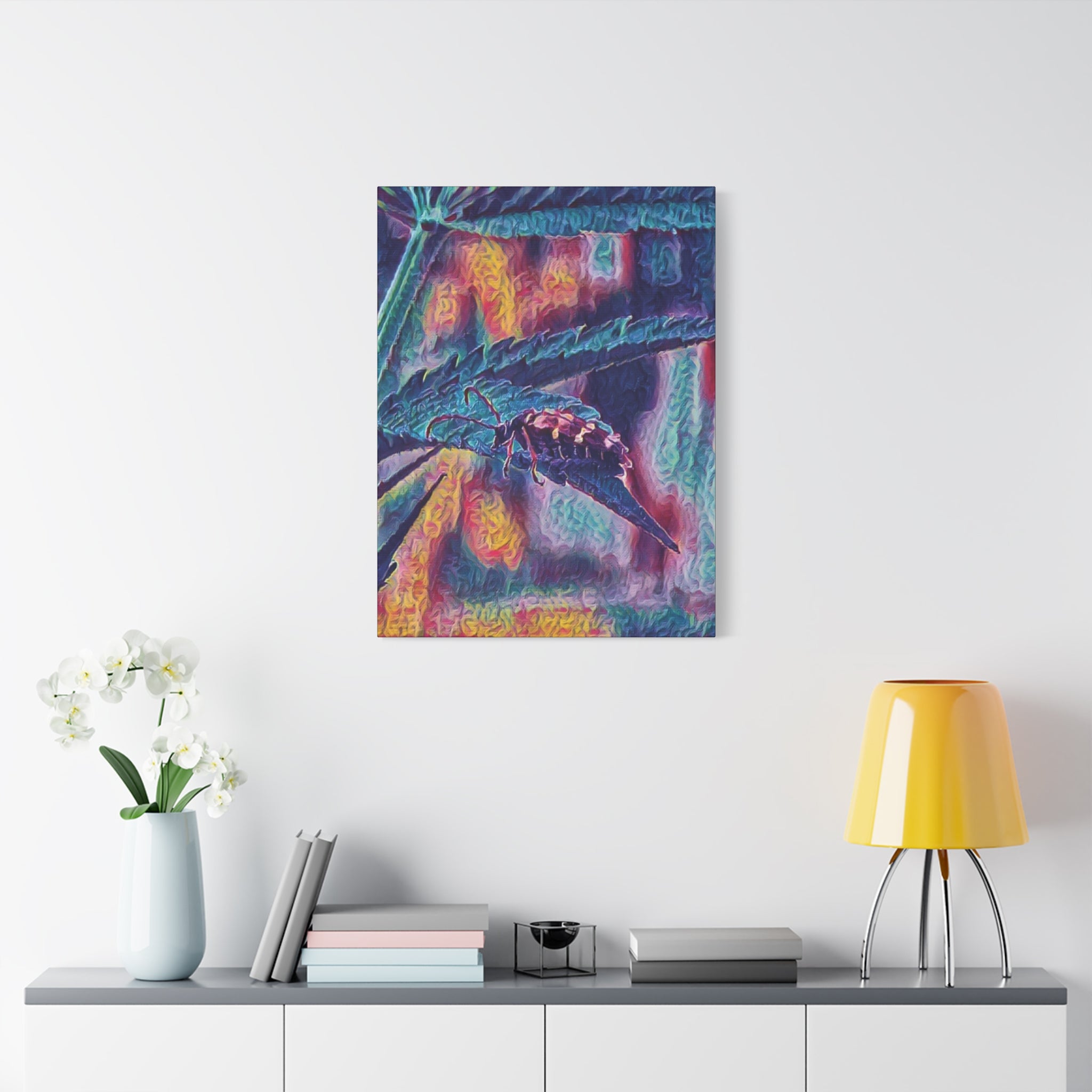 Neon Hunter Canvas Print