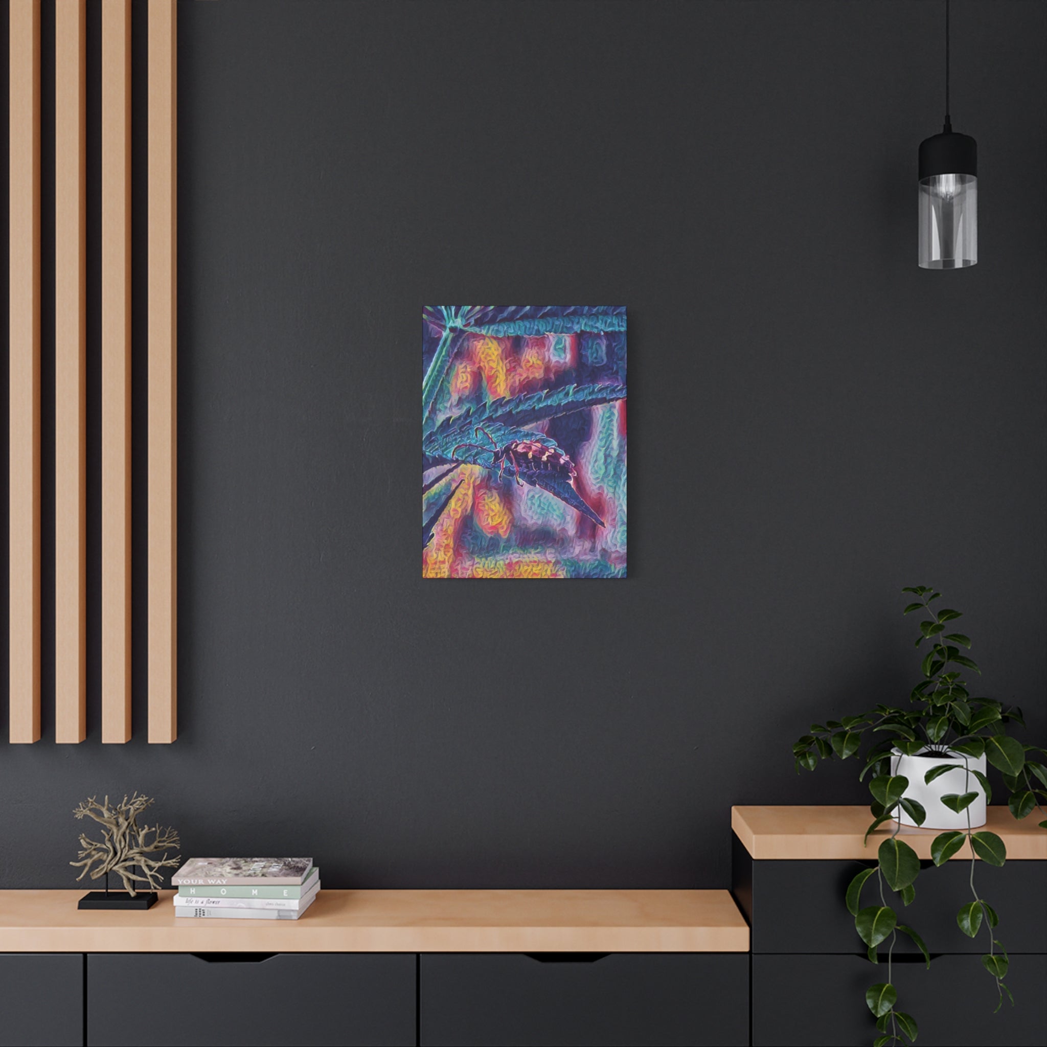 Neon Hunter Canvas Print