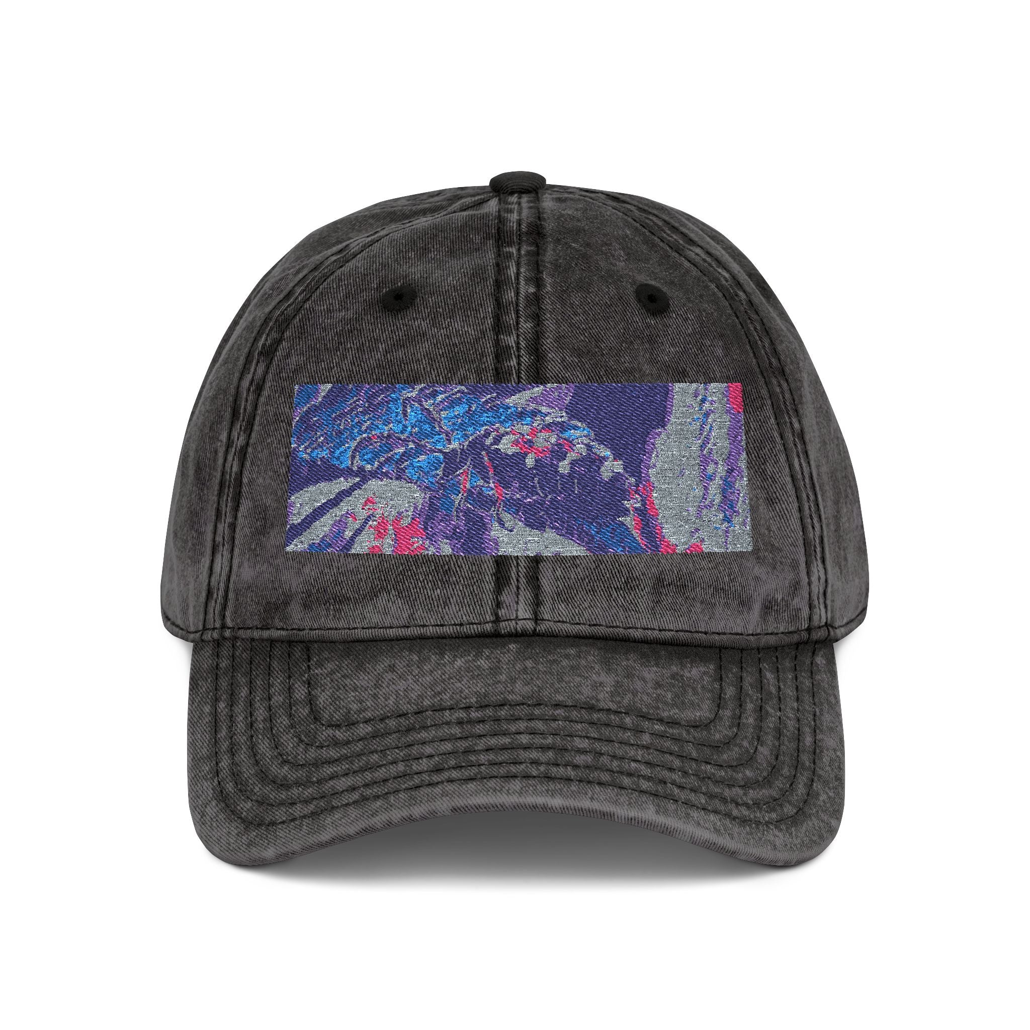 Neon Hunter Vintage Embroidered Cap
