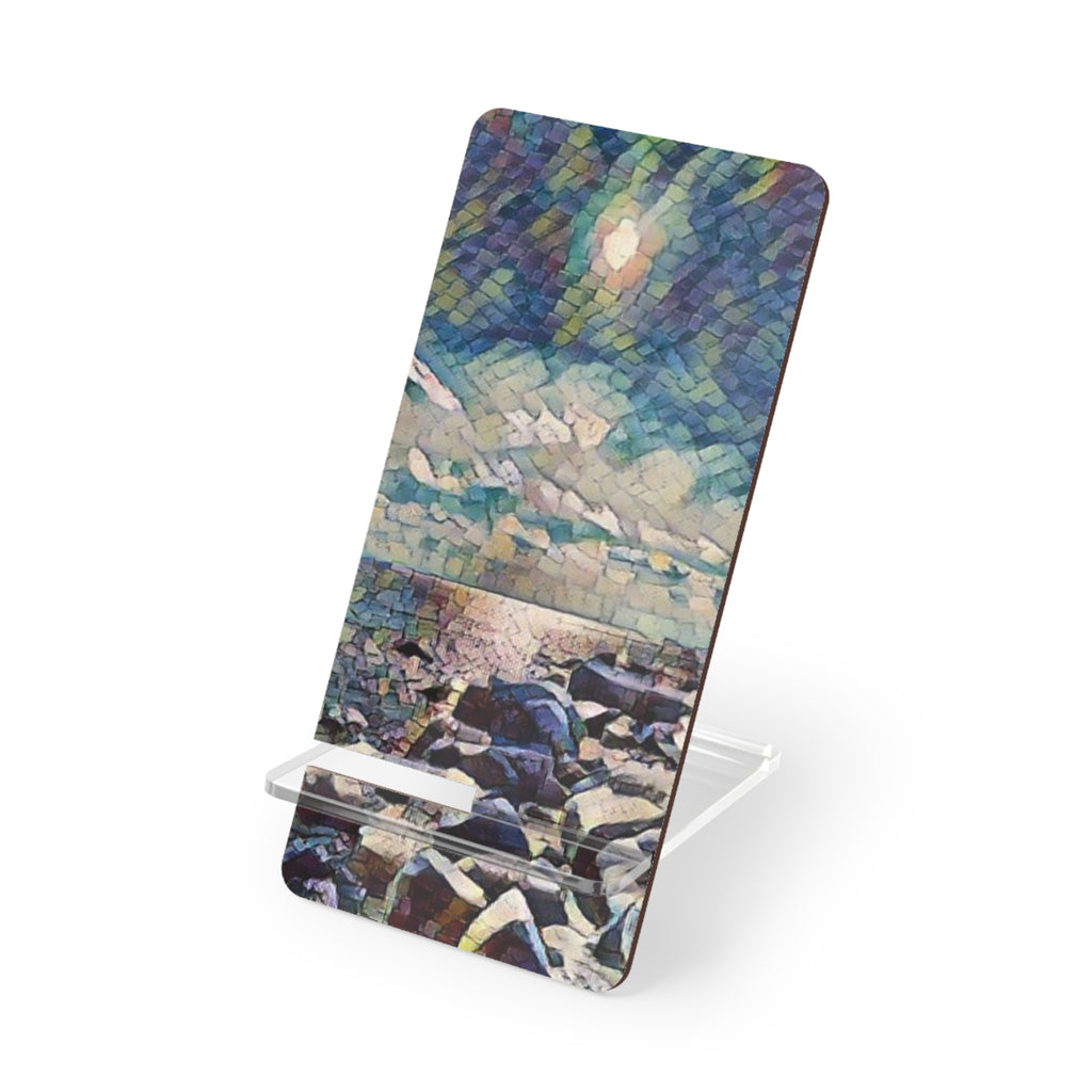 Shimmering Shore of Lake Superior Smartphone Display Stand