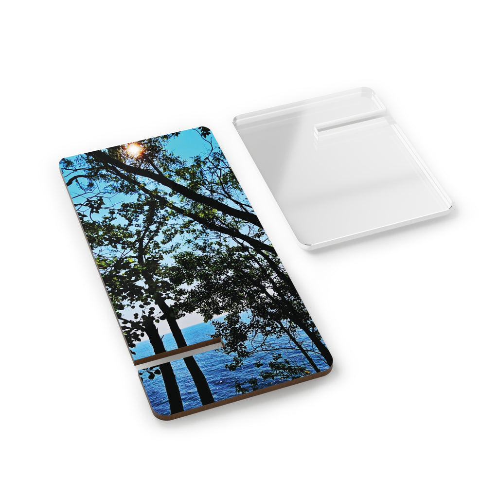 Blue Beyond the Branches Mobile Display Stand