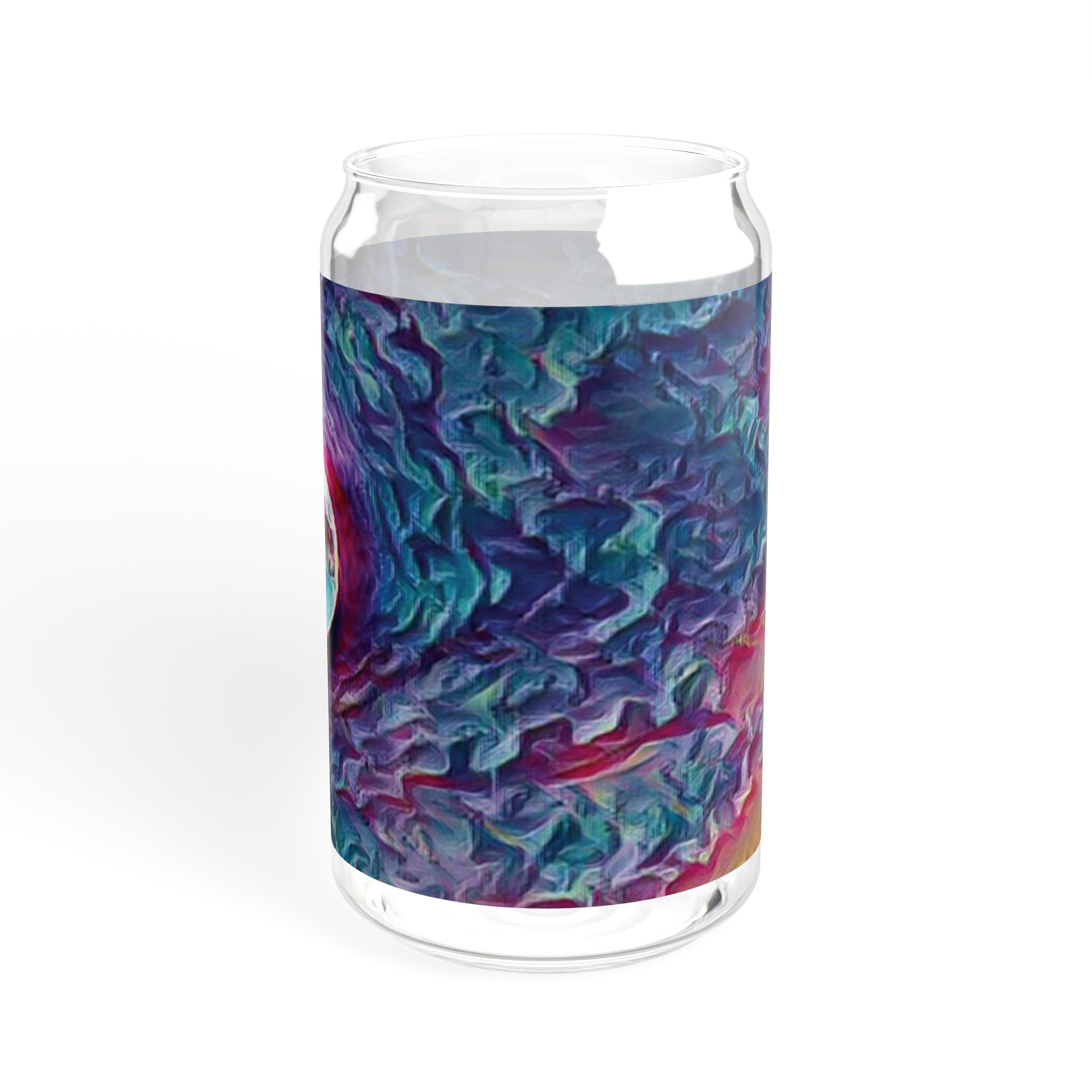 Full Sturgeon Moon Glass Sipper with Straw