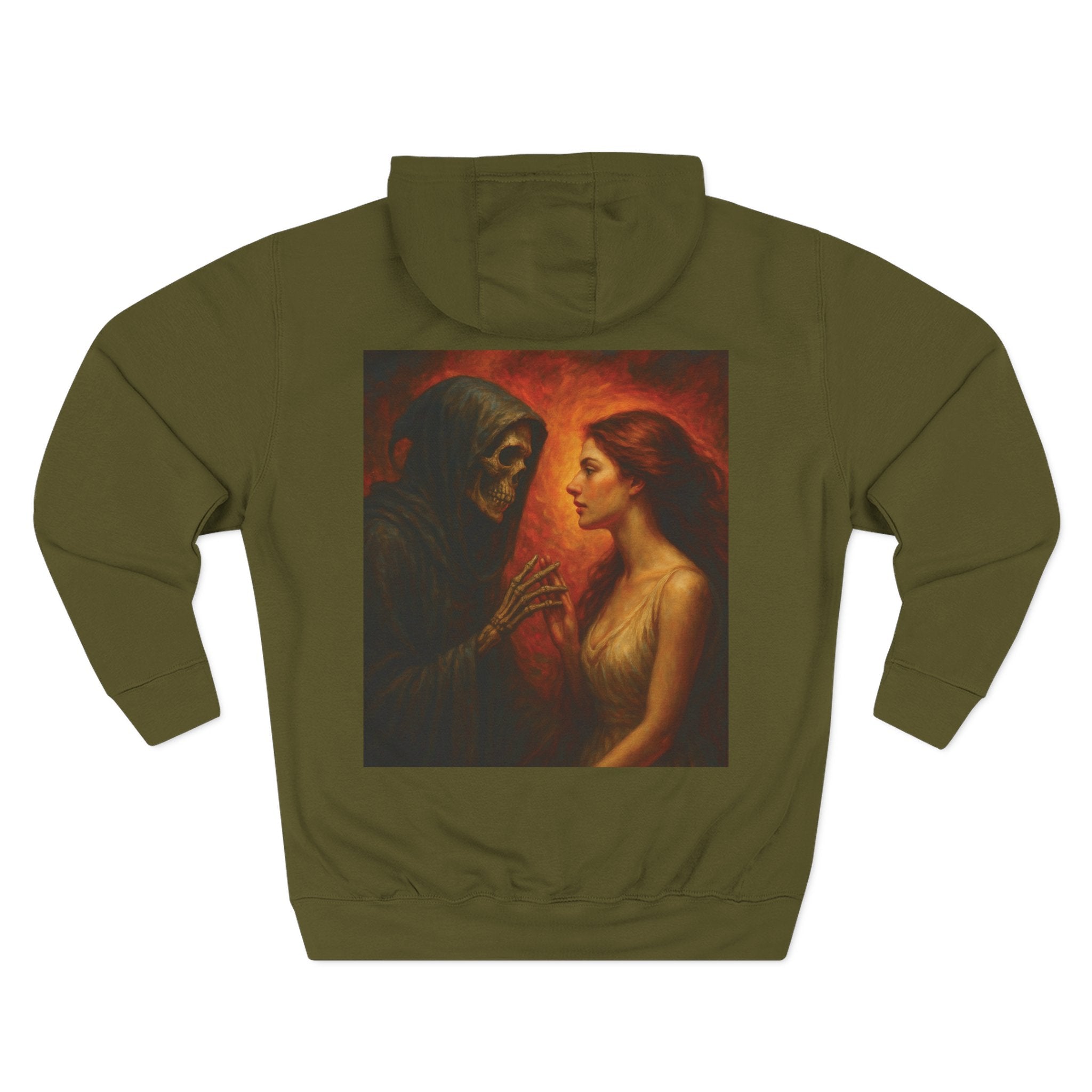 The Beautiful Lie and the Painful Truth Three-Panel Hoodie