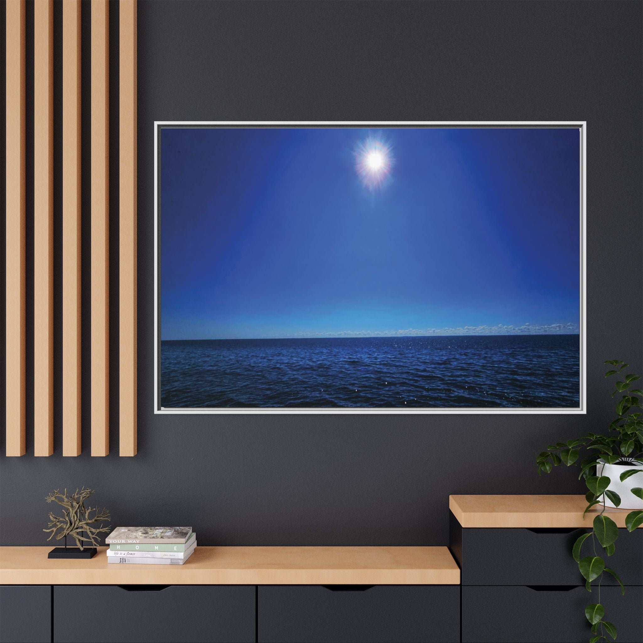 Celestial Reflection Canvas Wall Art