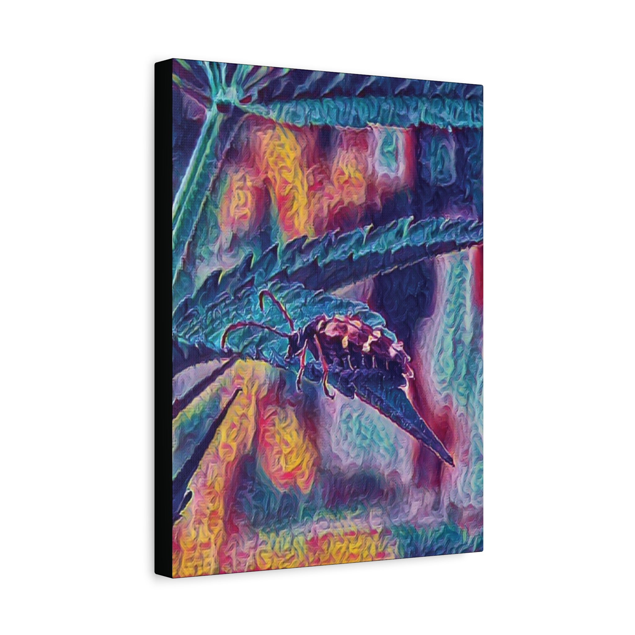 Neon Hunter Canvas Print