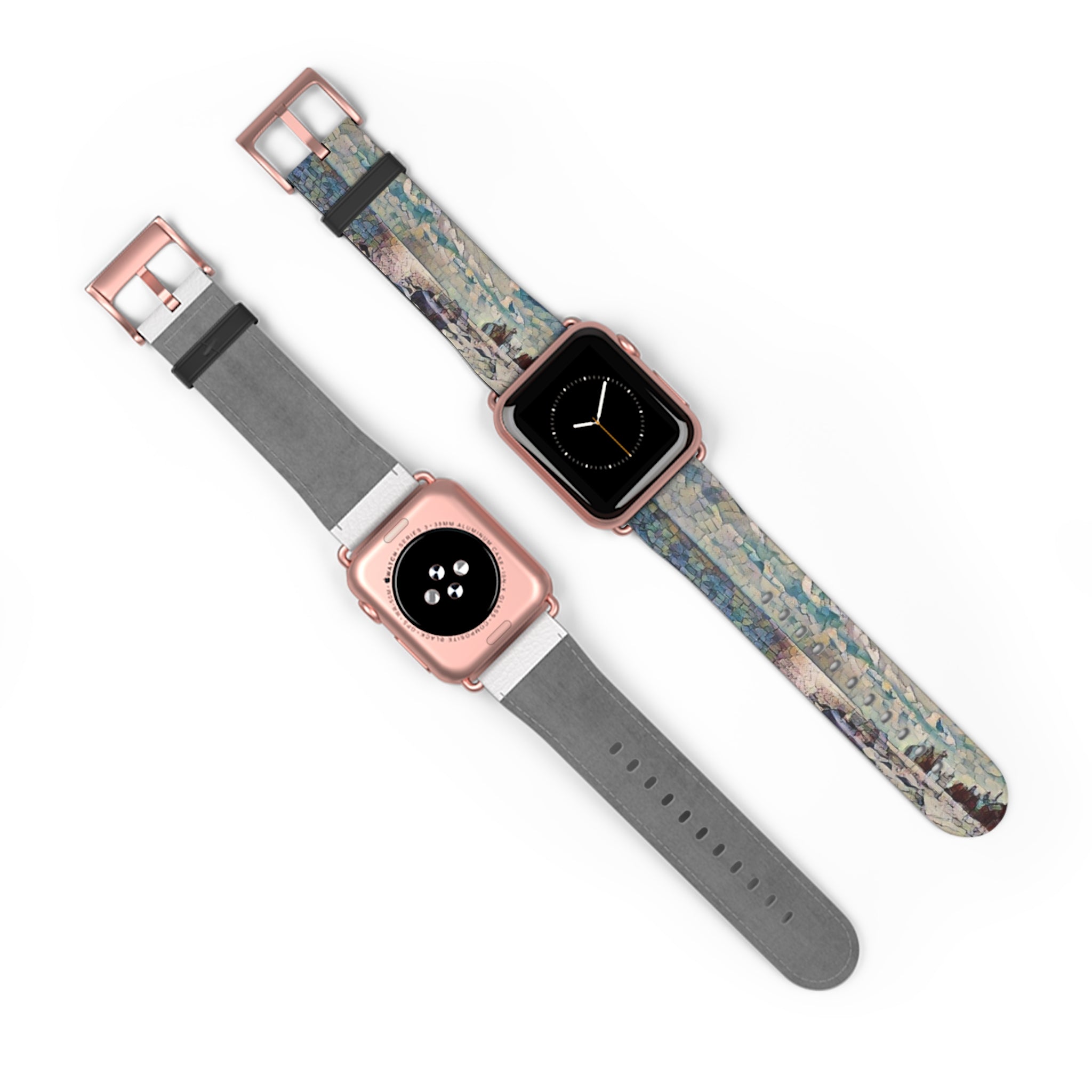 Shimmering Shore of Lake Superior Watch Band